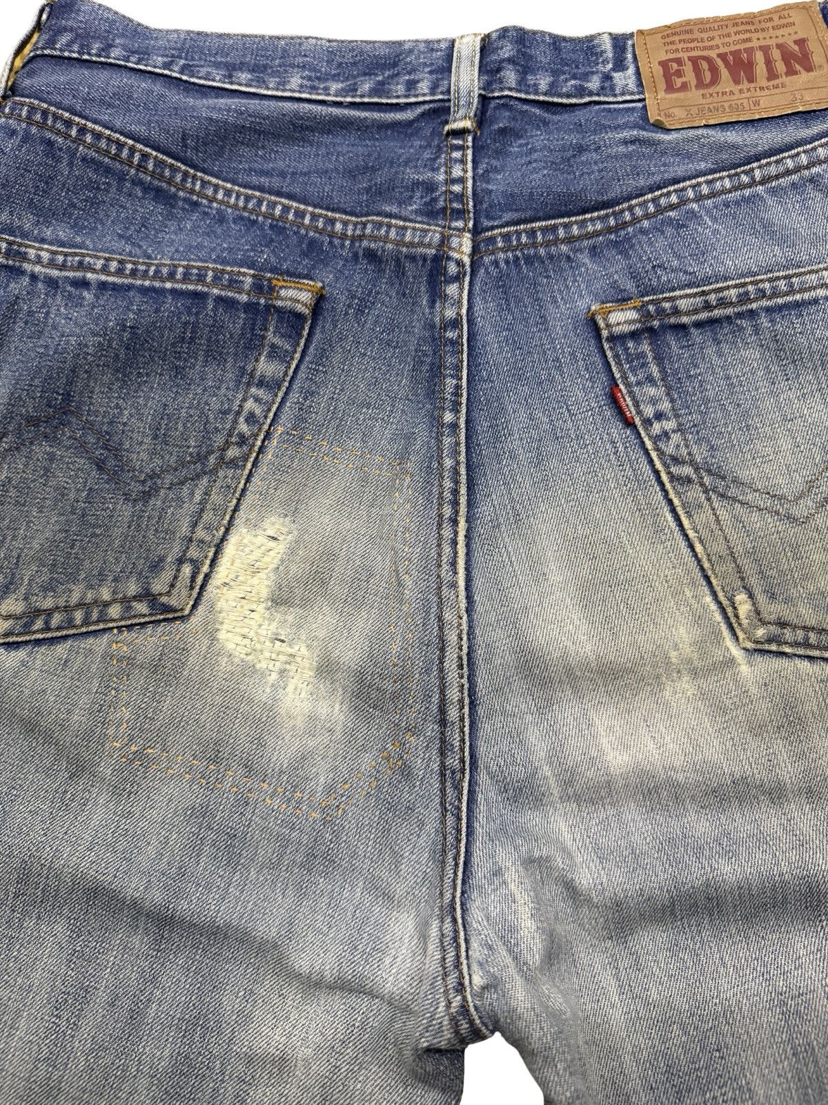 Edwin Vintage EDWIN X Jeans 605 Japan Loose Straight Baggy | W32 Size US 32 / EU 48 - 7 Thumbnail
