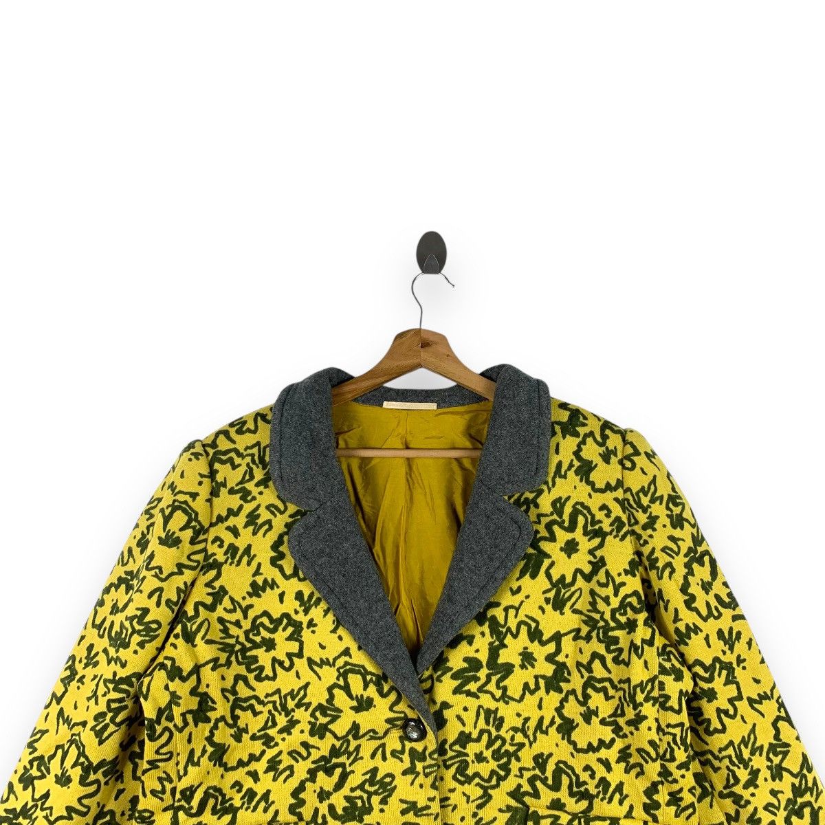 Vintage Vintage DAIMARU FASHION ROOM Japan Floral Coat Blazer Jacket Size XL / US 12-14 / IT 48-50 - 2 Thumbnail