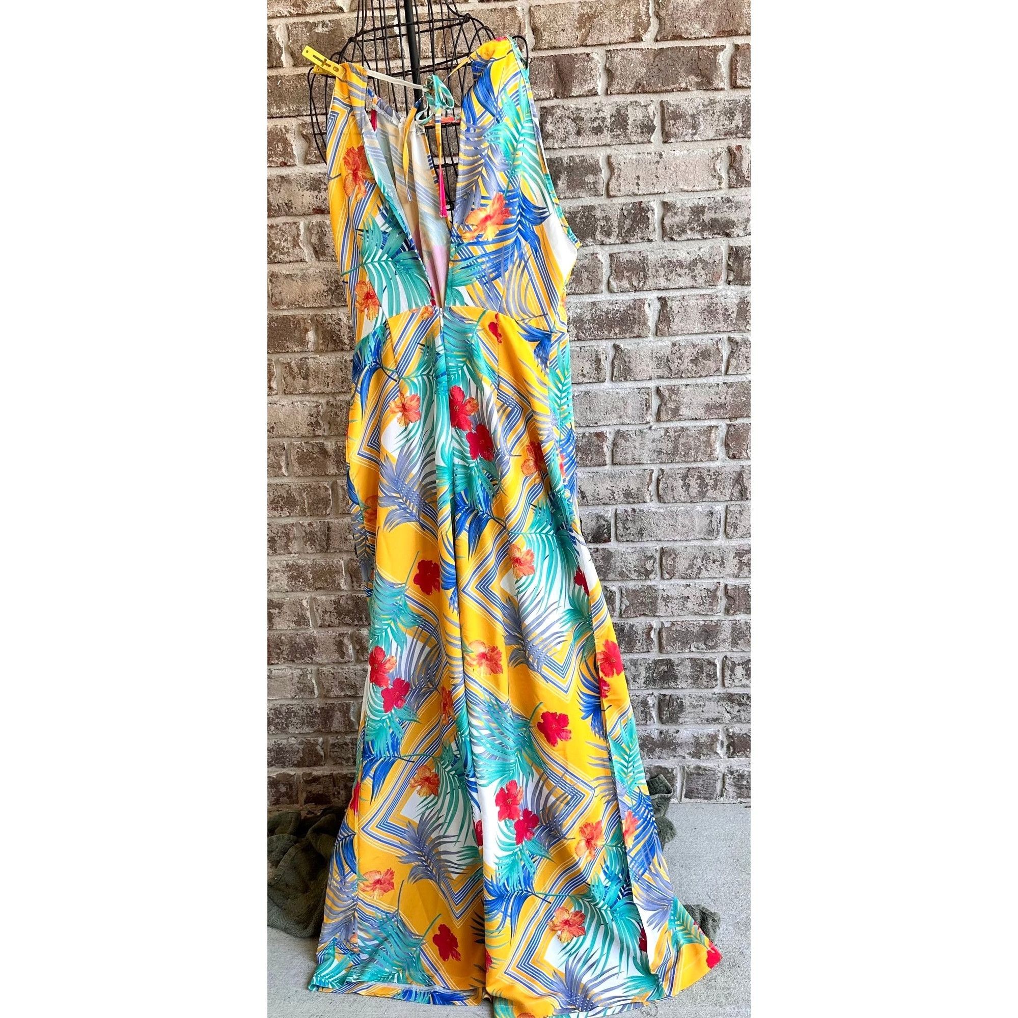 Other L Atiste by Amy Palazzo Pant Jumpsuit Sz M One Piece Floral Size M / US 6-8 / IT 42-44 - 3 Thumbnail