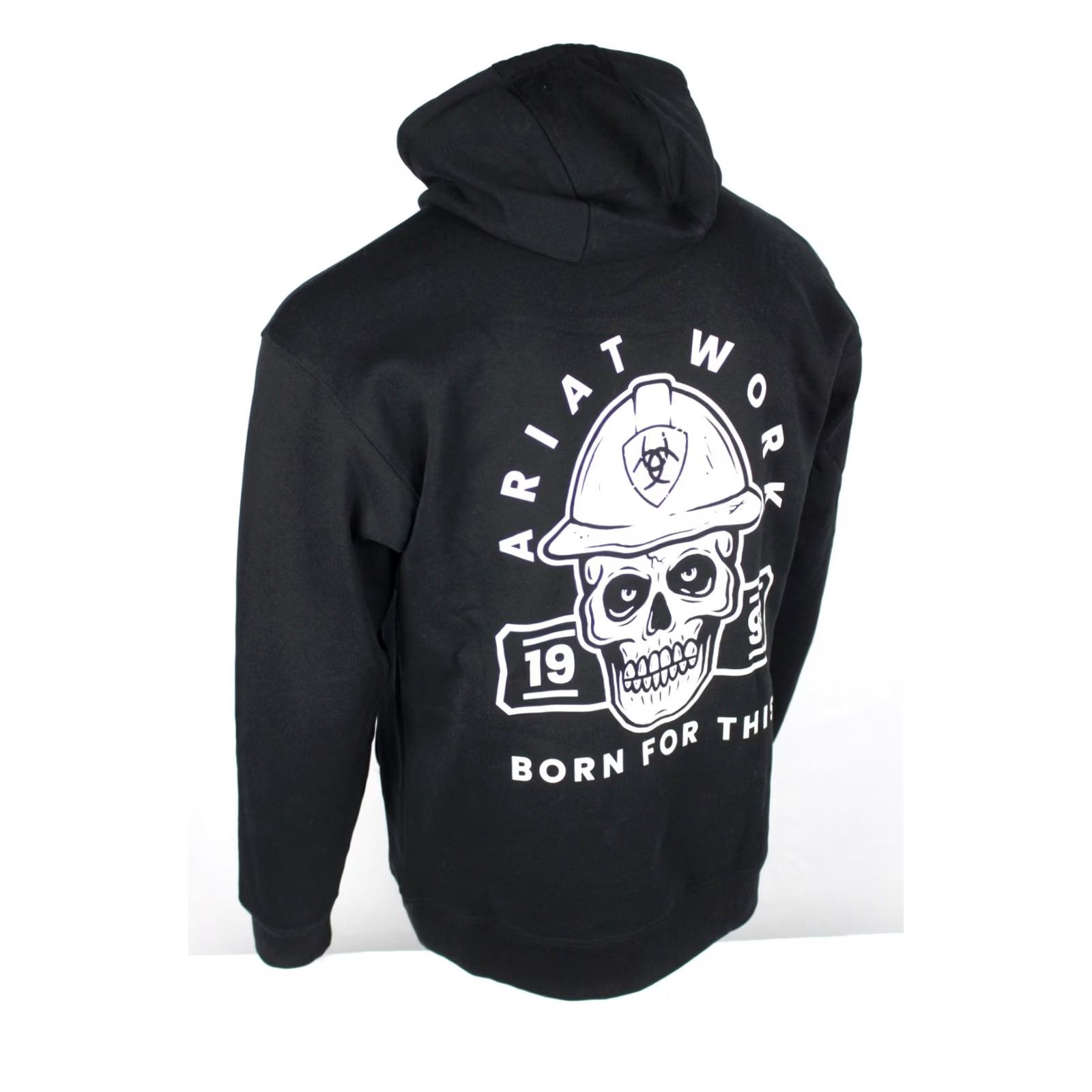 Ariat Ariat Hoodie Rebar Workman Hardhead Pullover Black M Graphic Print Logo Hooded Western NWT Mens Sweatshirt Size M Size US M / EU 48-50 / 2 - 2 Thumbnail