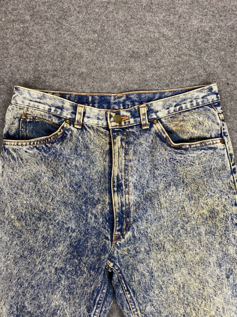 Japanese Brand vintage japanese brands acid wash denim Size US 33 - 10 Thumbnail