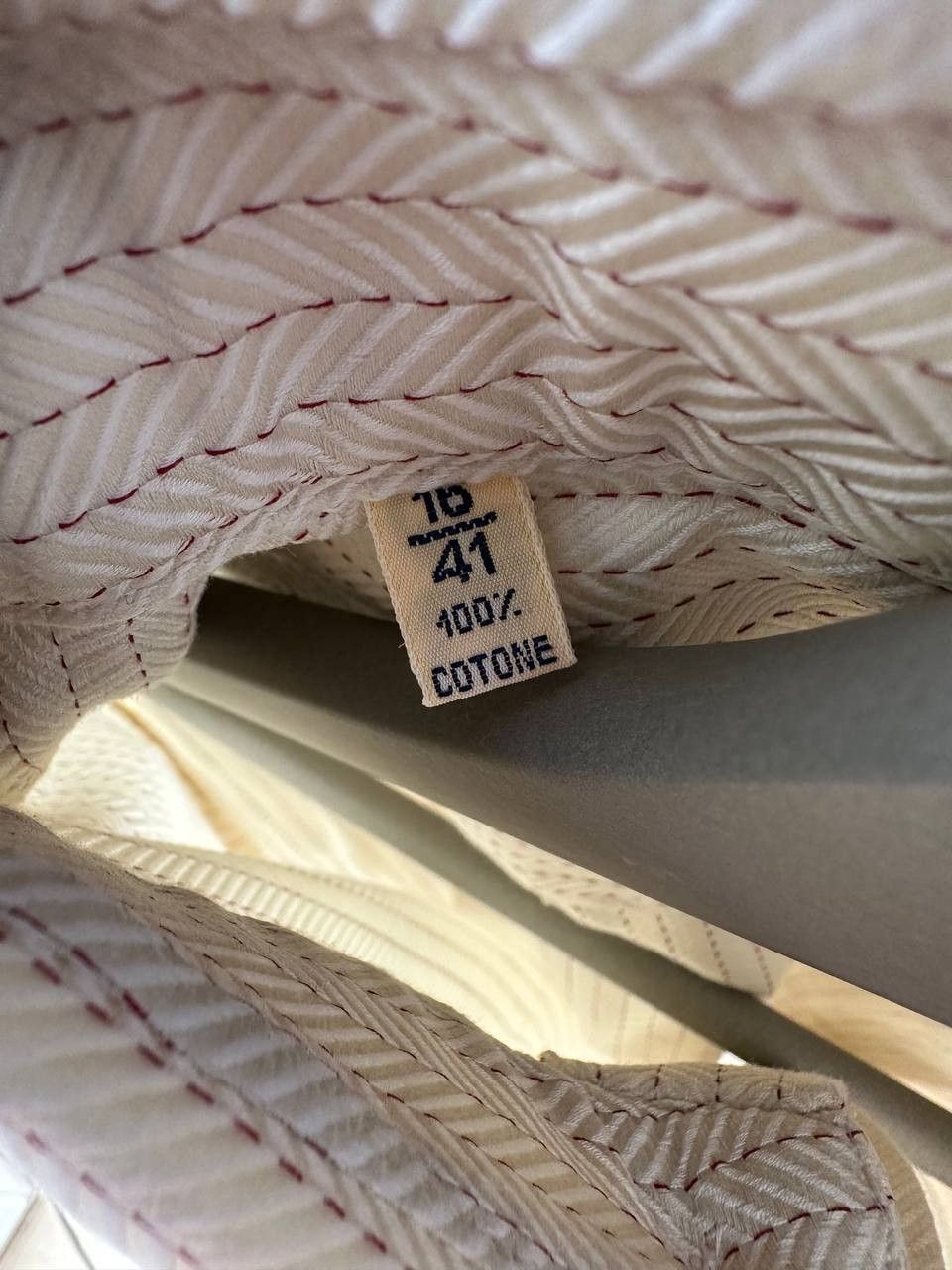 Pal Zileri × Vintage Pal Zileri Sartoriale Vintage Striped Button Up Shirt Beige Size US L / EU 52-54 / 3 - 13 Thumbnail