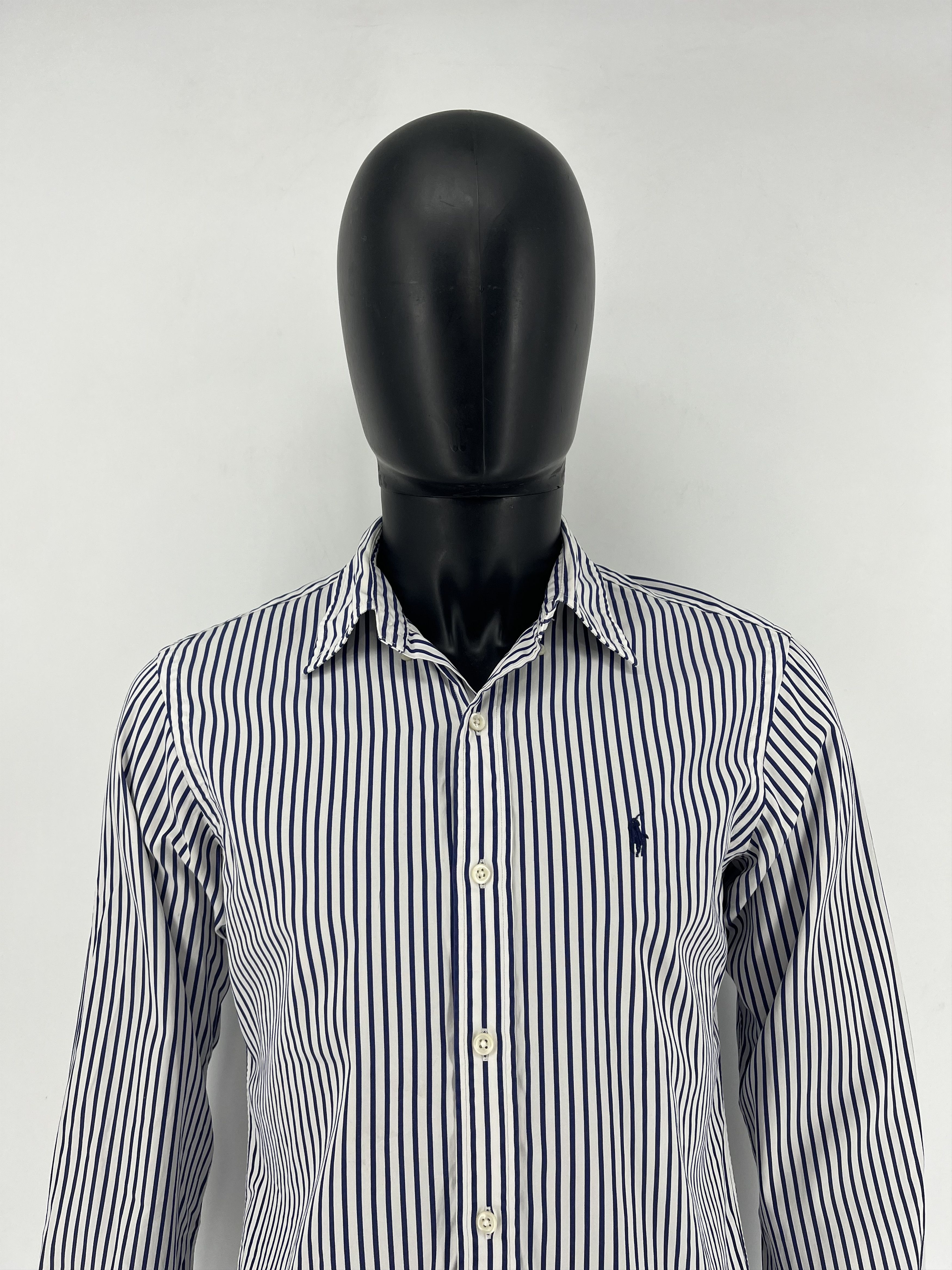Polo Ralph Lauren Vintage striped shirt polo Ralph Lauren size S rare Size US S / EU 44-46 / 1 - 1 Thumbnail