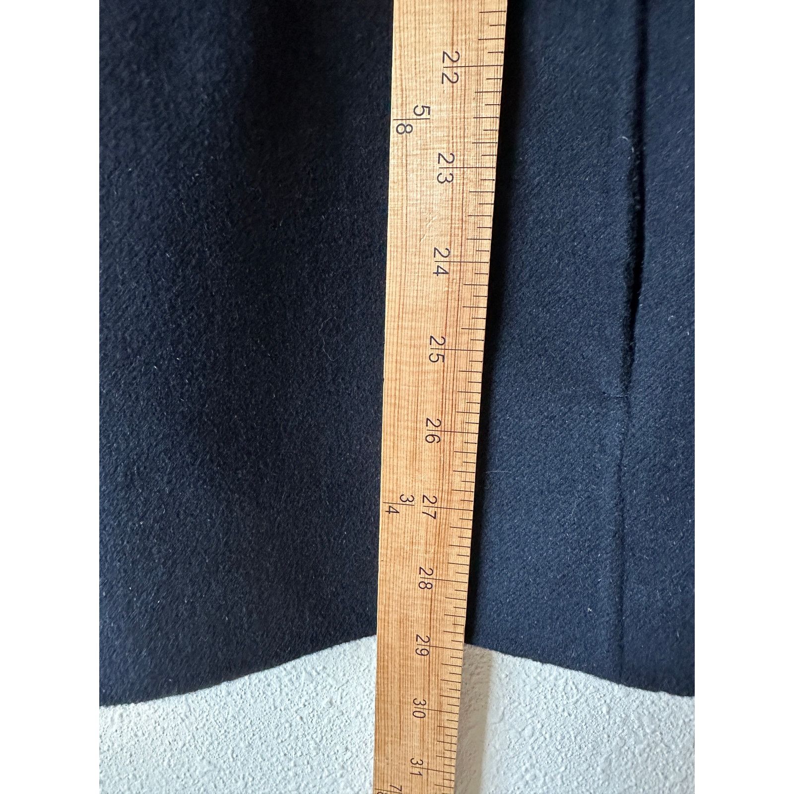 Max Mara S MaxMara Cucio Amano Navy Angora Wool 3-Button Blazer 12 Size XL / US 12-14 / IT 48-50 - 12 Thumbnail