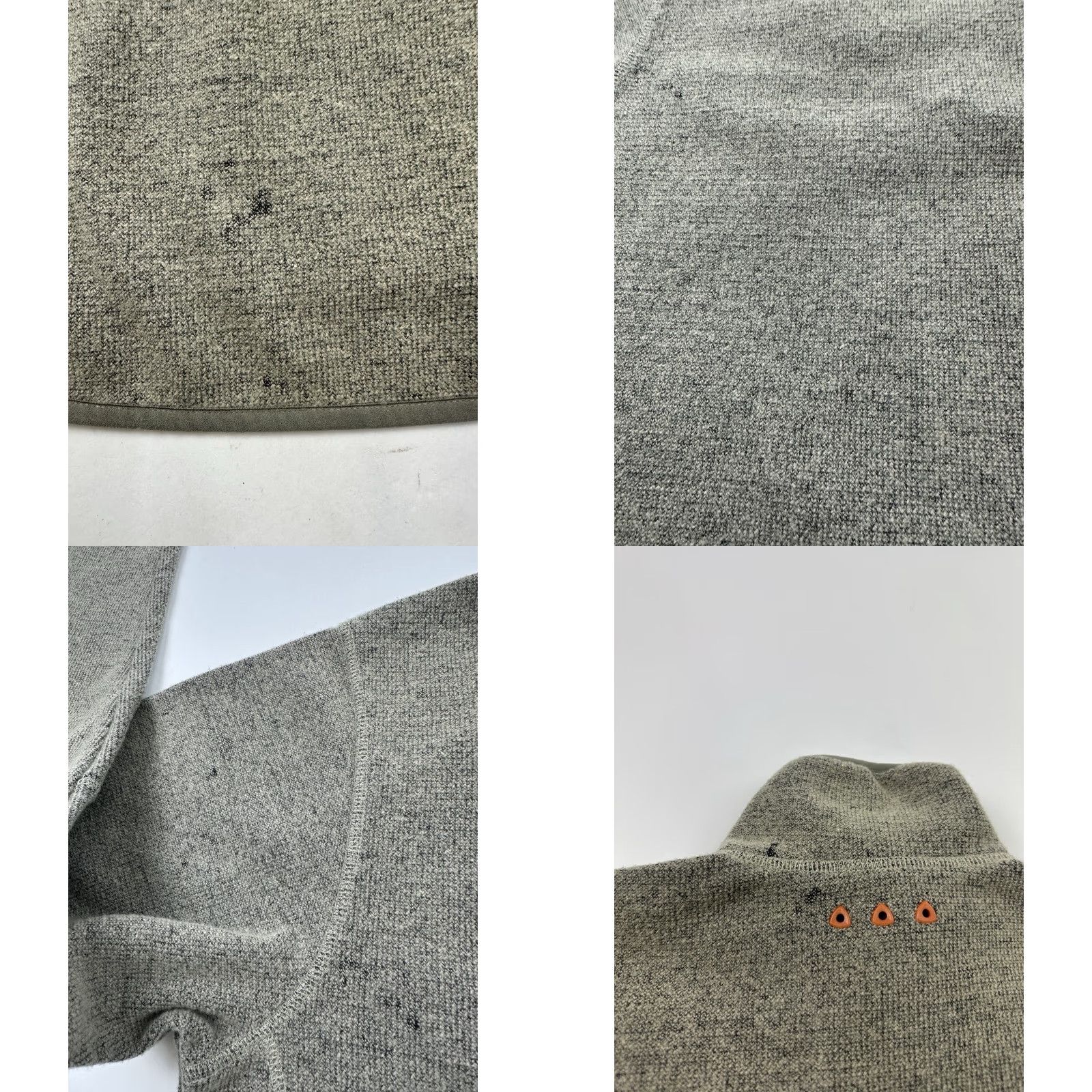 Adidas Adidas Sweatshirt Mens M Beige Wool Polyester 1/4 Zip Pullover Long Sleeve Pullover Brown Sample Size US M / EU 48-50 / 2 - 9 Thumbnail