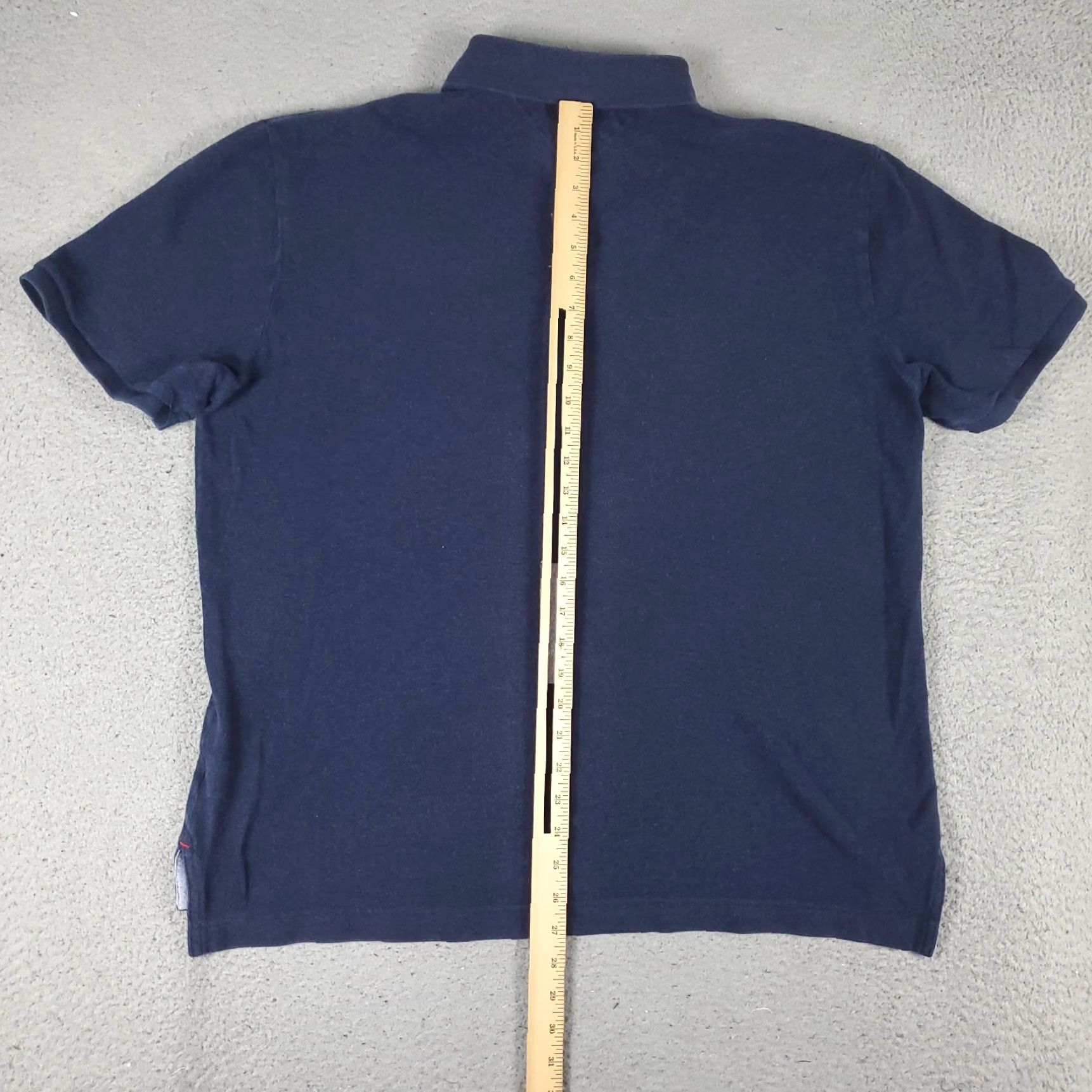 Tommy Hilfiger Tommy Hilfiger Polo Shirt Men's XL Blue Casual Short Sleeve Solid Size US XL / EU 56 / 4 - 3 Thumbnail