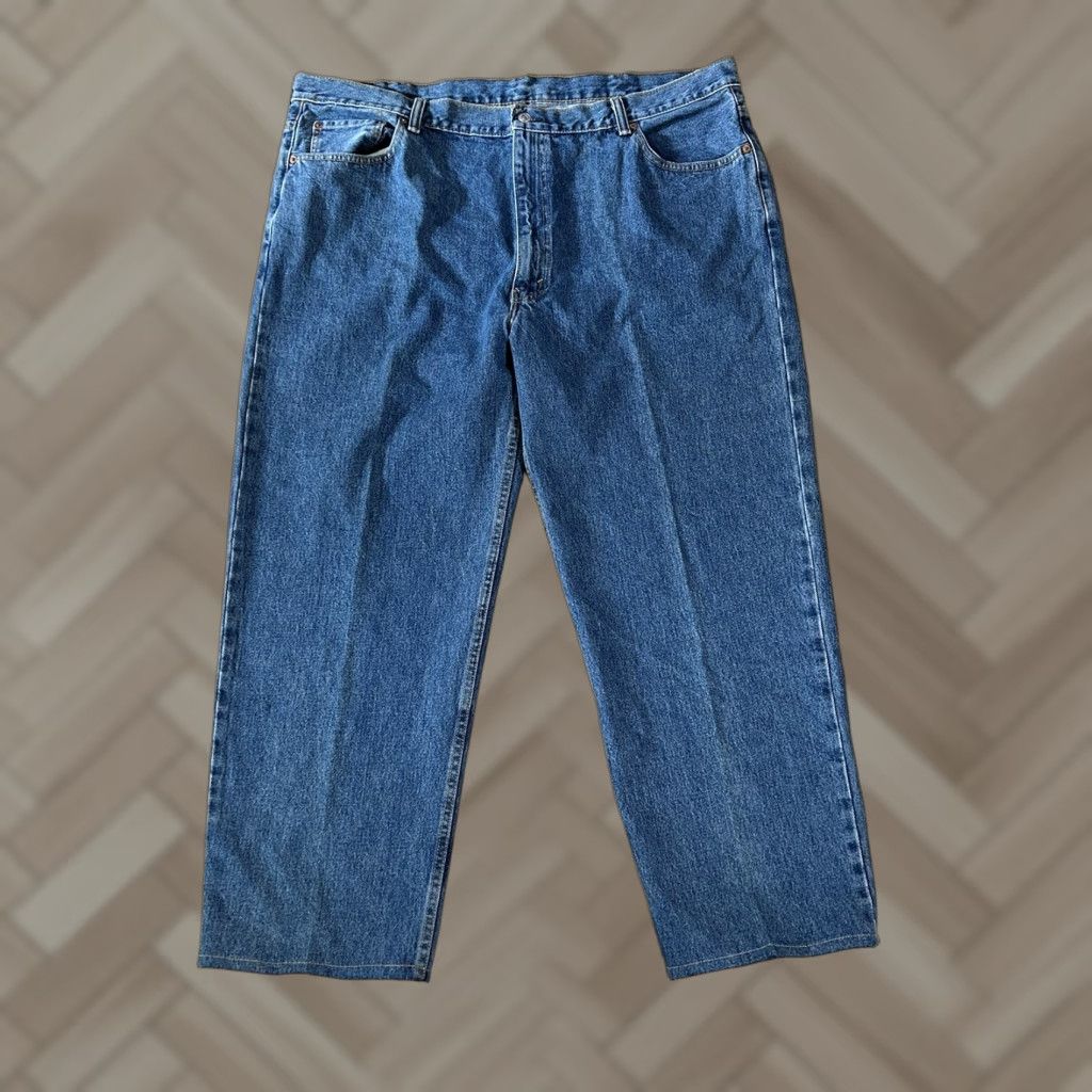 Levi's Levis 550 Men's Relaxed Fit Straight Blue Denim Jeans 46x30 Size US 30 / EU 46 - 1 Thumbnail