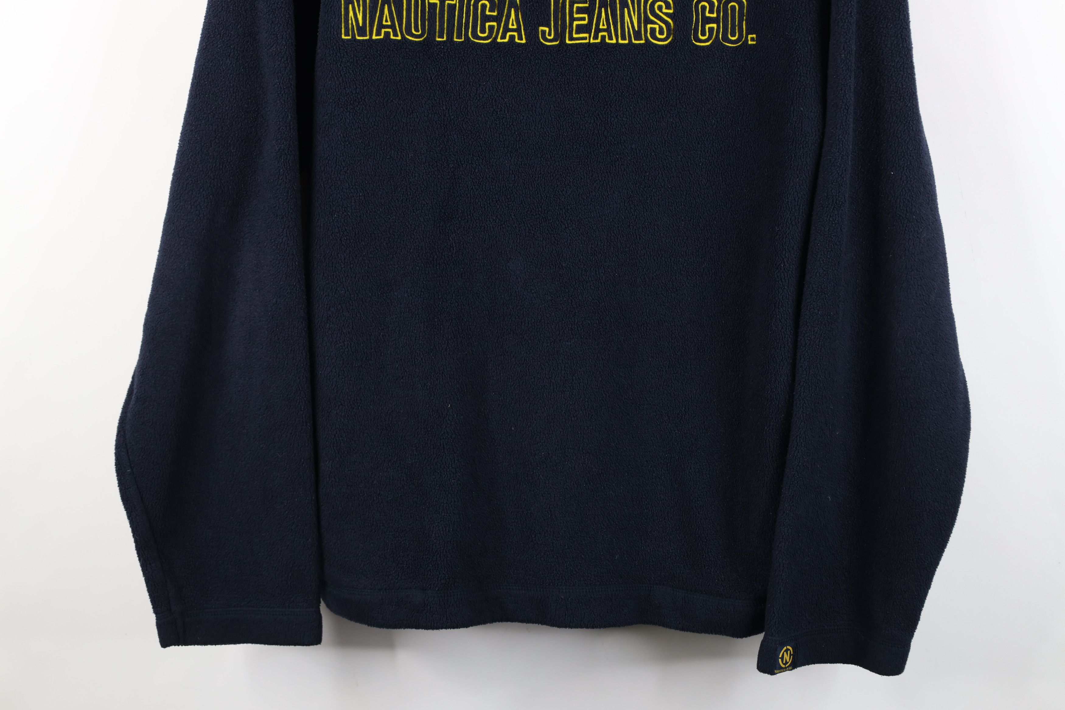 Nautica Vintage 90s Nautica Spell Half Zip Fleece Pullover Sweater Size US XL / EU 56 / 4 - 3 Thumbnail