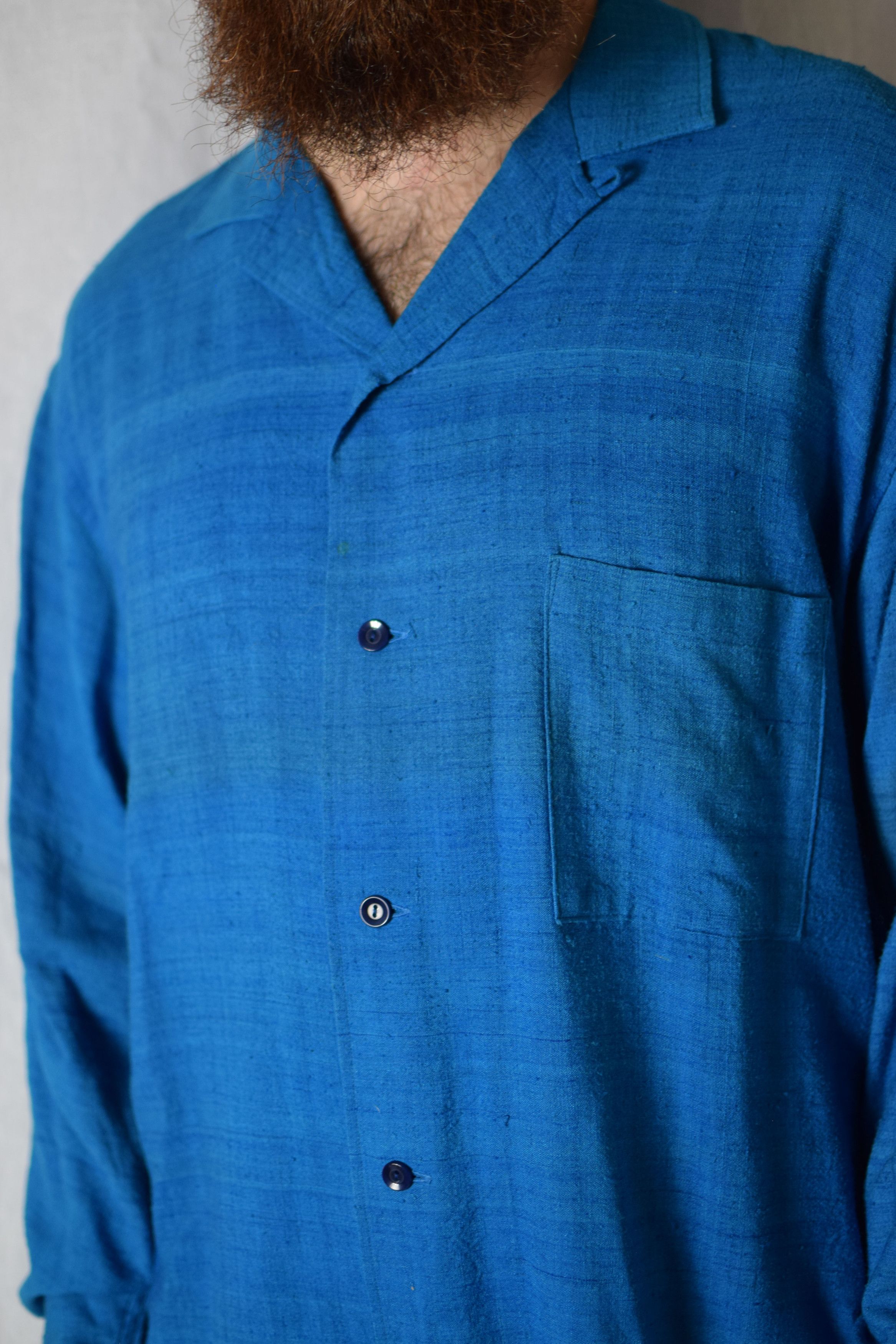 Yohji Yamamoto YYPH Archive Blue Shirt Size US L / EU 52-54 / 3 - 8 Thumbnail