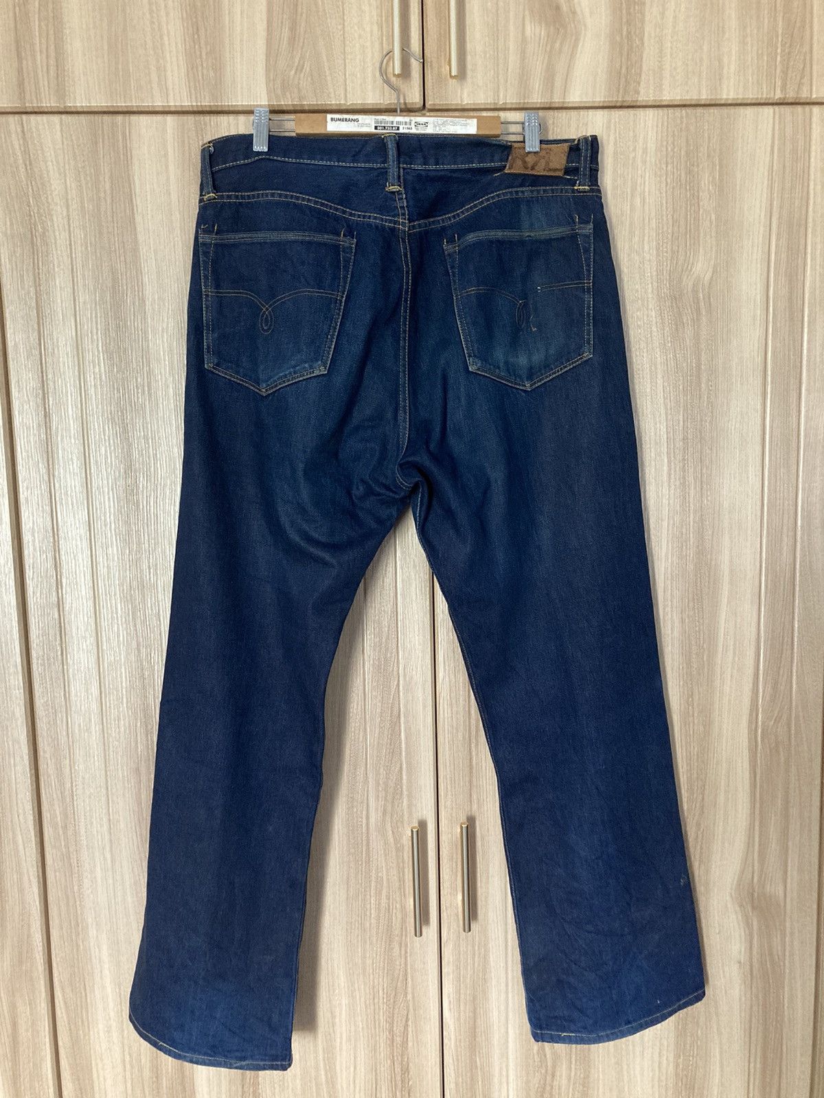 Ralph Lauren RRL Double RL Straight Indigo Denim Jeans Size US 38 / EU 54 - 9 Thumbnail