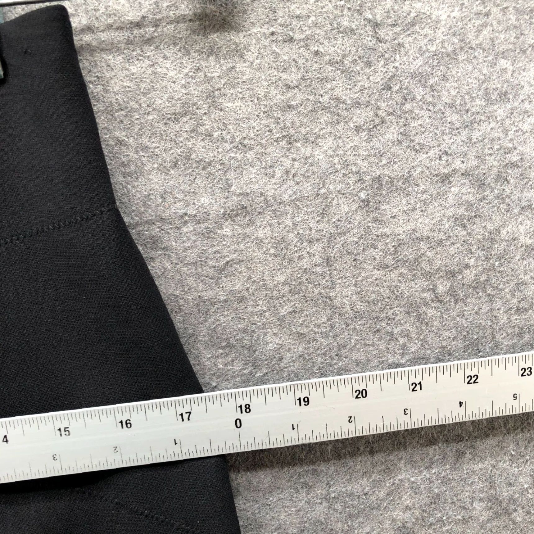 Acne Studios Acne Studios Rene Stretch Pencil Skirt Womens 8 Black Zip Cotton Blend Skirt Knee Length Satin Tweed Fall Spring Summer Size 30" / US 8 / IT 44 - 7 Thumbnail