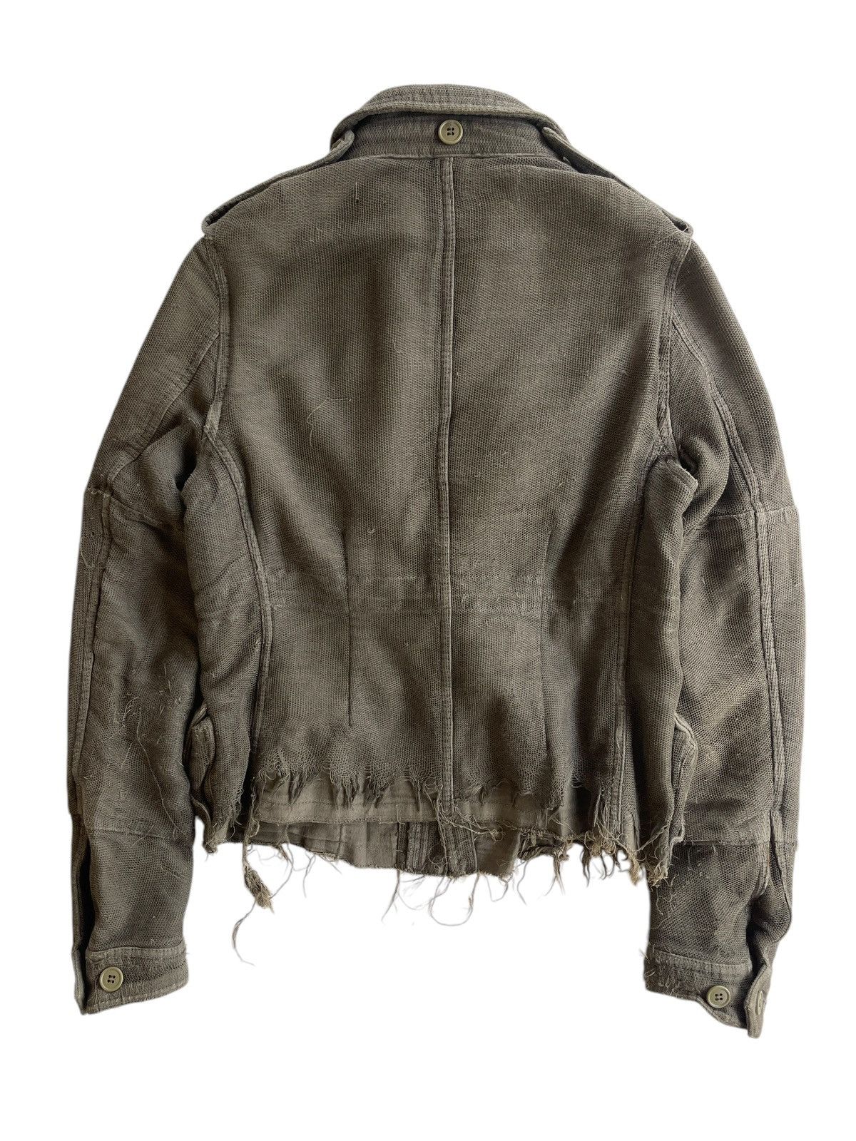 Maison MIHARA YASUHIRO AW05 Miharayasuhiro distressed Pattern cargo jacket Size M / US 6-8 / IT 42-44 - 9 Thumbnail