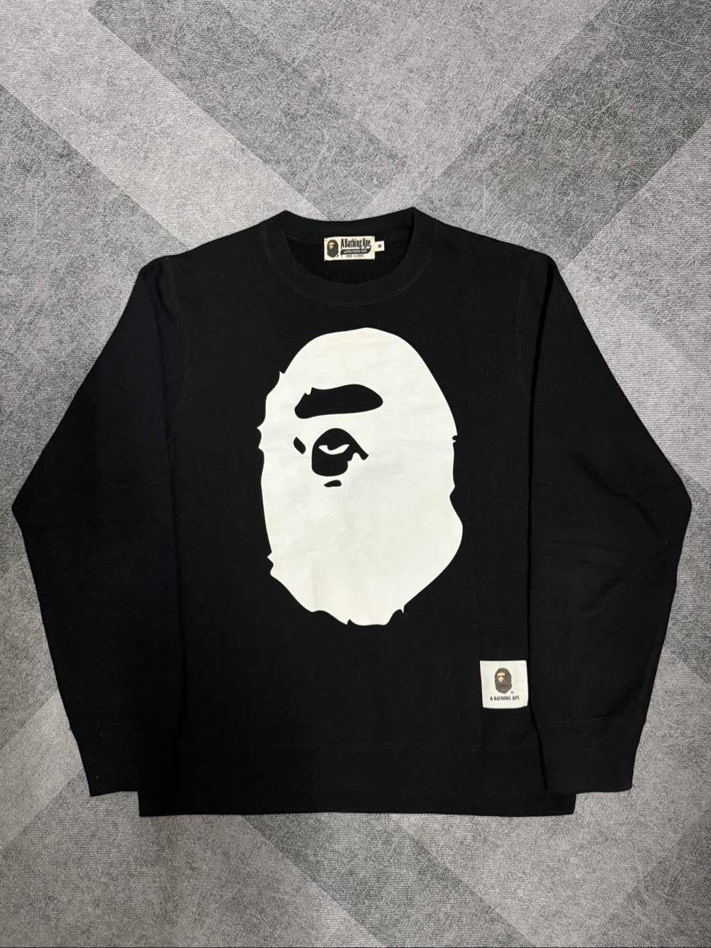 Bape A Bathing Ape Ape Head Sweatshirt Size M Size US M / EU 48-50 / 2 - 1 Thumbnail