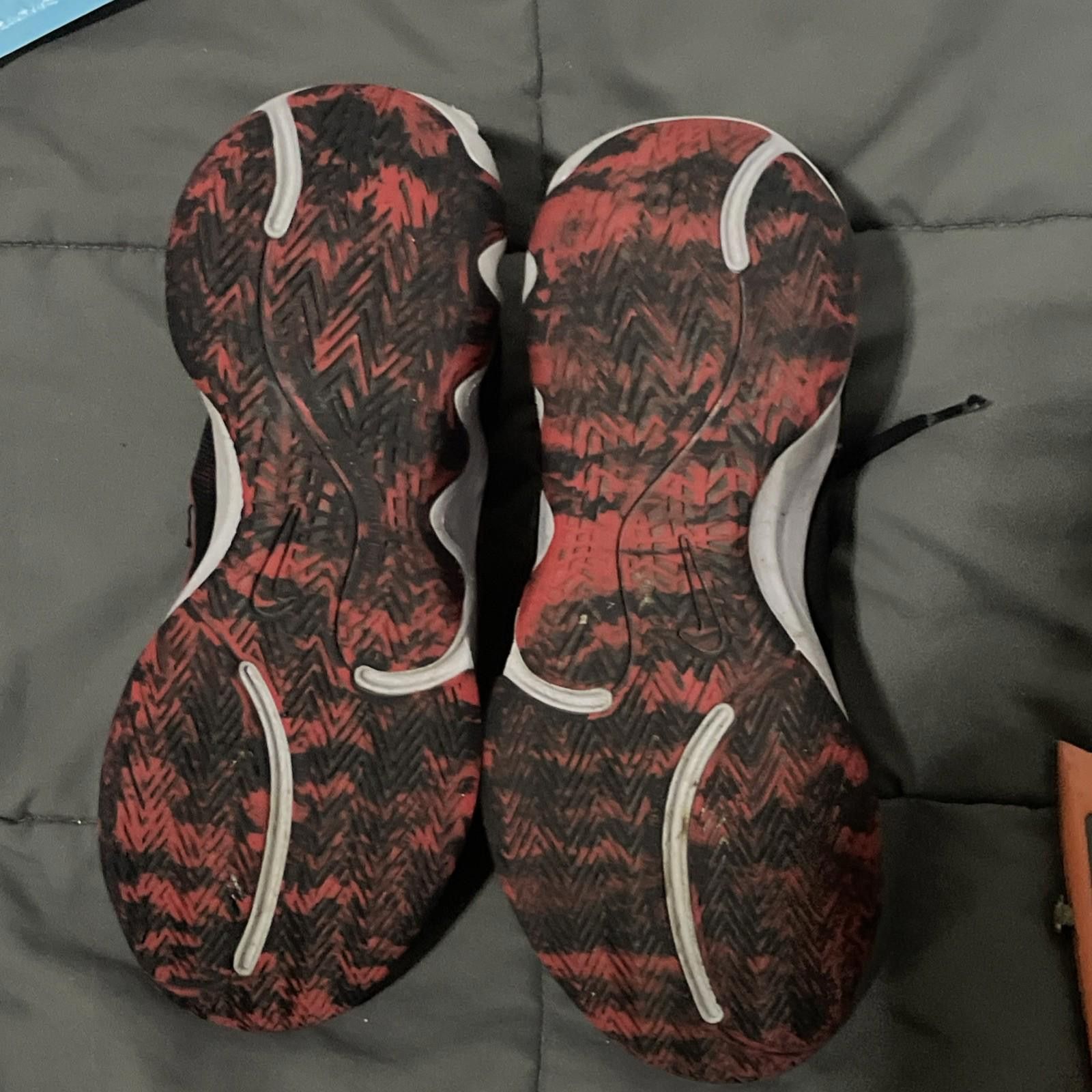 Nike Nike Giannis Immortality 2 Black University Red Wolf sz 8.5 Size US 8.5 / EU 41-42 - 2 Thumbnail