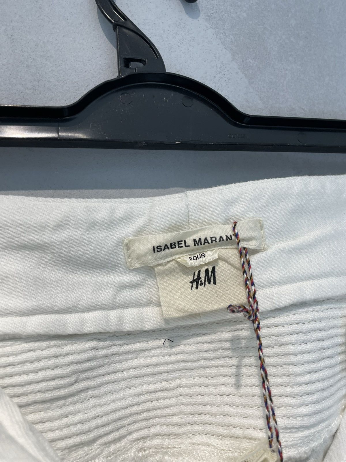 H&M × Isabel Marant H&M x Isabel Marant biker white jeans Size US 32 / EU 48 - 9 Thumbnail