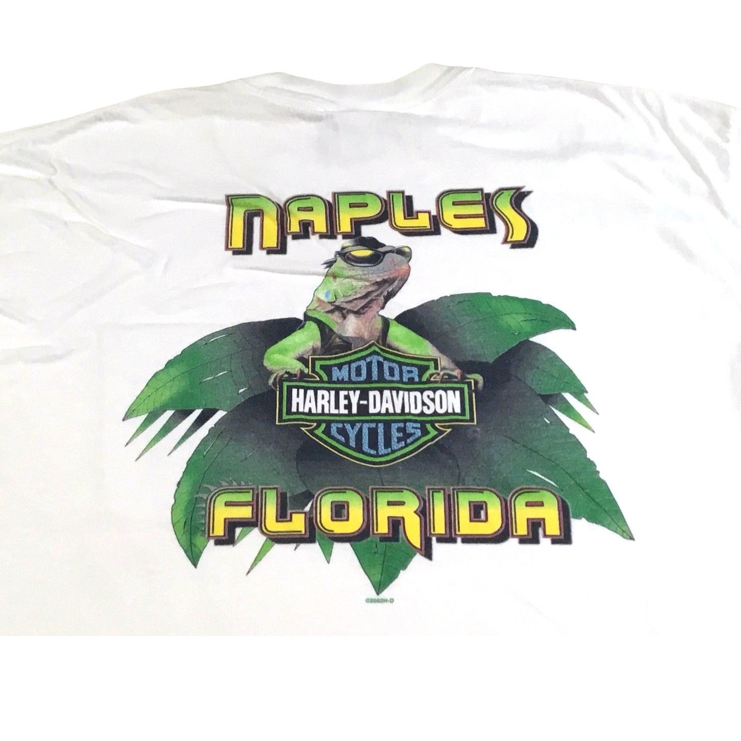 Harley Davidson Harley Davidson Naples Florida Pocket T-Shirt Vintage XL Size US XL / EU 56 / 4 - 4 Thumbnail