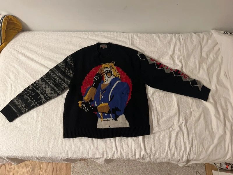 Supreme × Yohji Yamamoto Supreme x Yohji Yamamoto Tekken Sweater Size US M / EU 48-50 / 2 - 1 Thumbnail