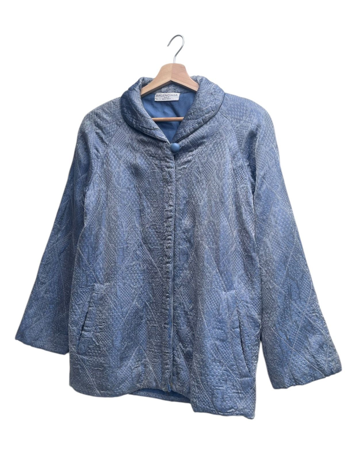Balenciaga Archive Balenciaga Lightweight Quilted-style Jacket Size S / US 4 / IT 40 - 5 Thumbnail