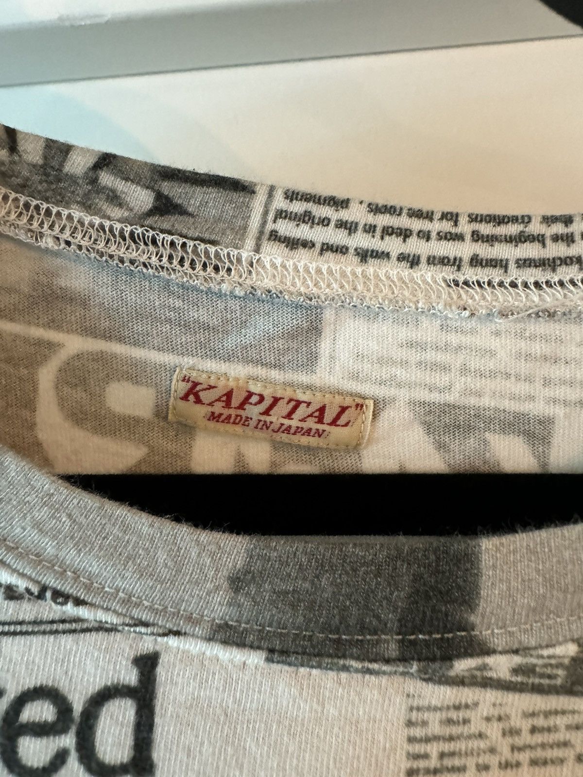 Kapital Kapital News Long Sleeve Size US XL / EU 56 / 4 - 6 Thumbnail
