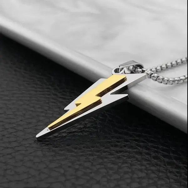 Other Bolt Pendant Y2K Necklace Opium Chain Punk Gotch Size ONE SIZE - 5 Thumbnail