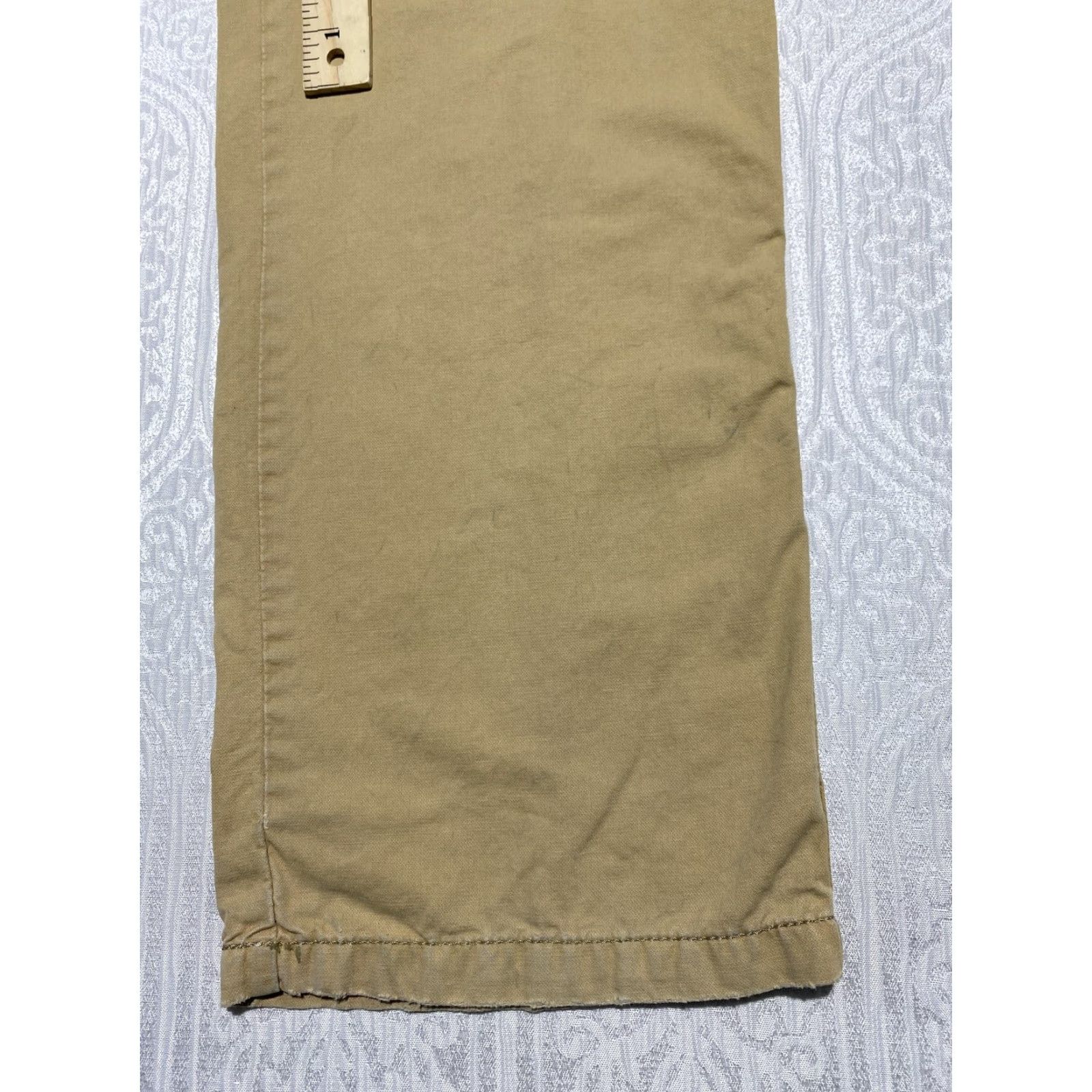 Vintage Bumerang Cargo Pants Mens 36 Khaki Beige Cargo Pocket Casual Outdoor Workwear Relaxed Straight Pant Mens Size US 36 / EU 52 - 3 Thumbnail