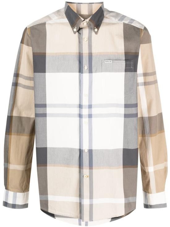 Barbour BARBOUR Men Long Tops MSH5071 TN88 Beige Size US XXL / EU 58 / 5 - 1 Thumbnail