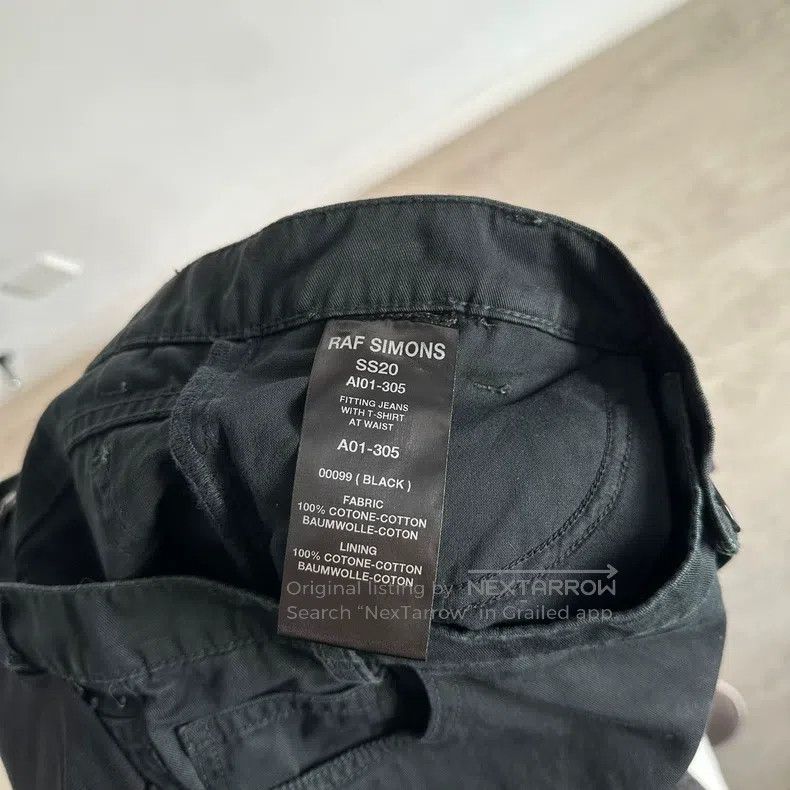 Raf Simons Raf Simons 20SS black jeans Size US 28 / EU 44 - 7 Thumbnail