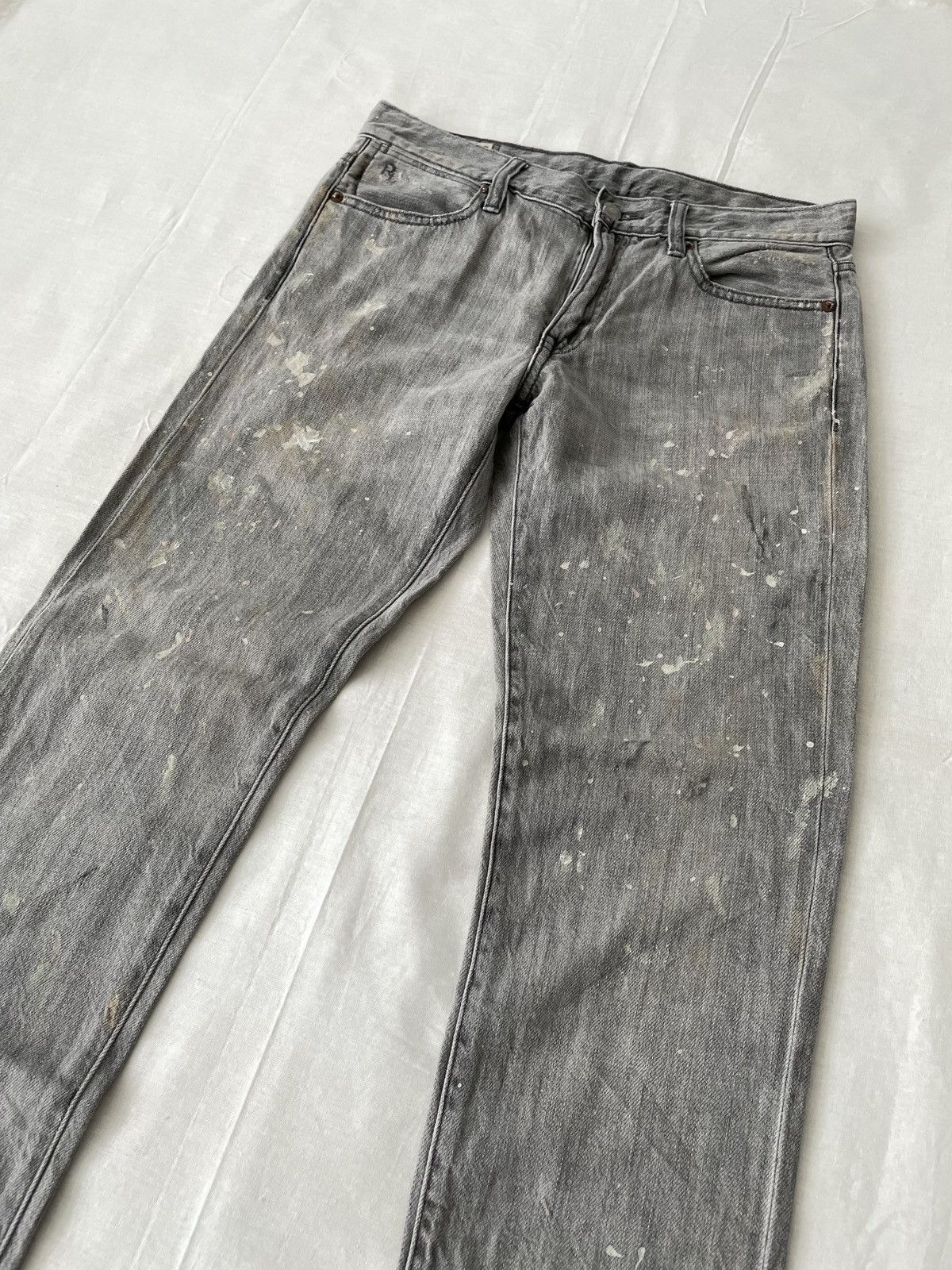 Polo Ralph Lauren Polo Ralph Lauren Astor Slim Boyfriend Paint Splatter Jeans Size 26" / US 2 / IT 38 - 3 Thumbnail