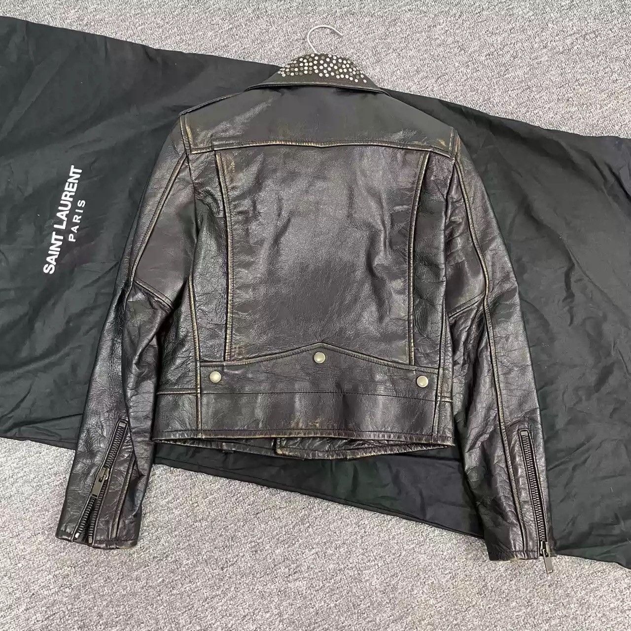 Saint Laurent Paris saint laurent Old denim jacket Size US M / EU 48-50 / 2 - 3 Thumbnail