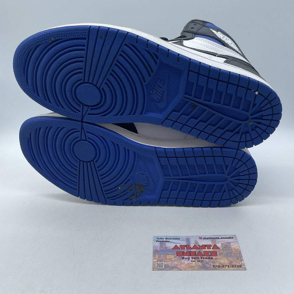 Jordan Brand Air Jordan 1 high royal toe Size US 9.5 / EU 42-43 - 7 Thumbnail