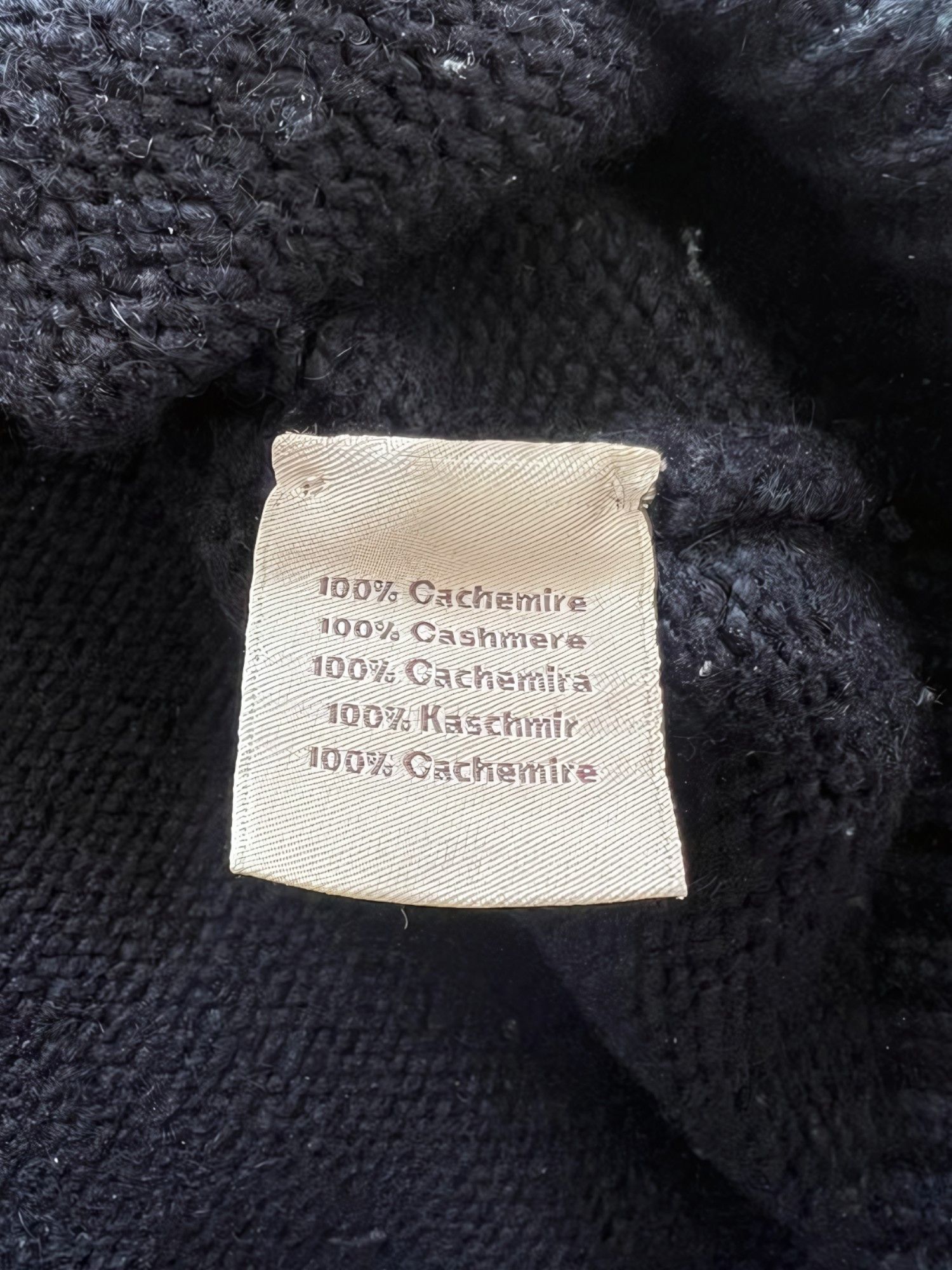 CASHMERE GEOMETRICAL SWEATER