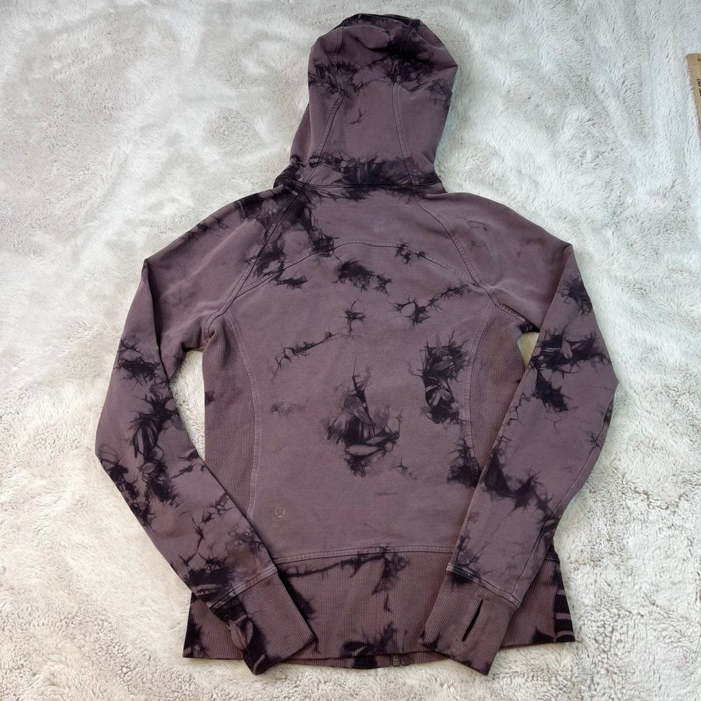 Lululemon Lululemon Scuba Hoodie Light Cotton Sweater Size 6 Tie Dye Size M / US 6-8 / IT 42-44 - 9 Thumbnail