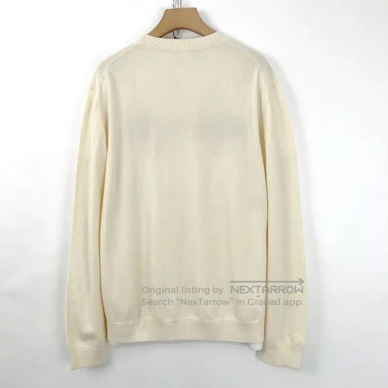 Louis Vuitton Louis Vuitton Men's Cream Long Sleeve Knitwear . Size US XXL / EU 58 / 5 - 2 Thumbnail