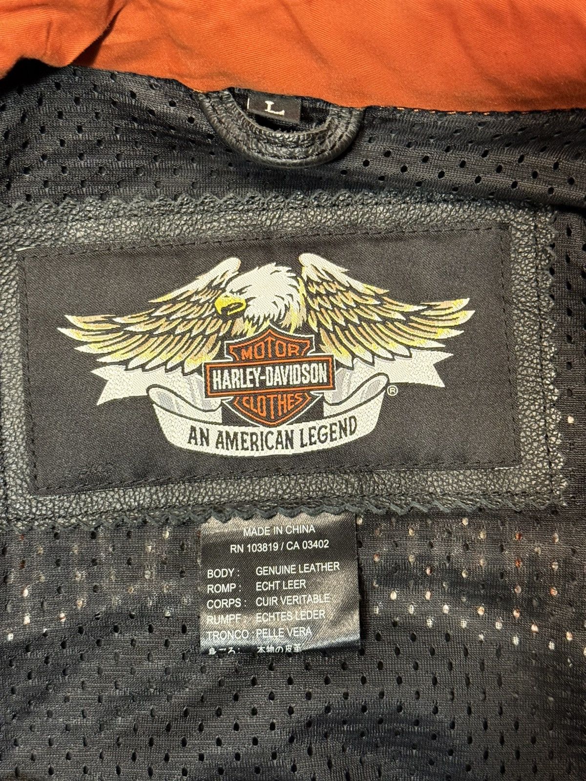 Harley Davidson Harley Davidson Leather jacket Size US L / EU 52-54 / 3 - 6 Thumbnail