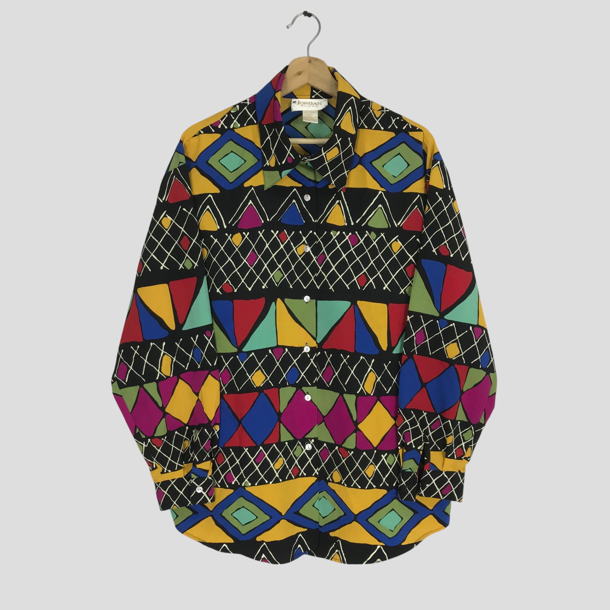 Vintage Psychedelic Baroque Abstract Tribal Aztec Navajo Art