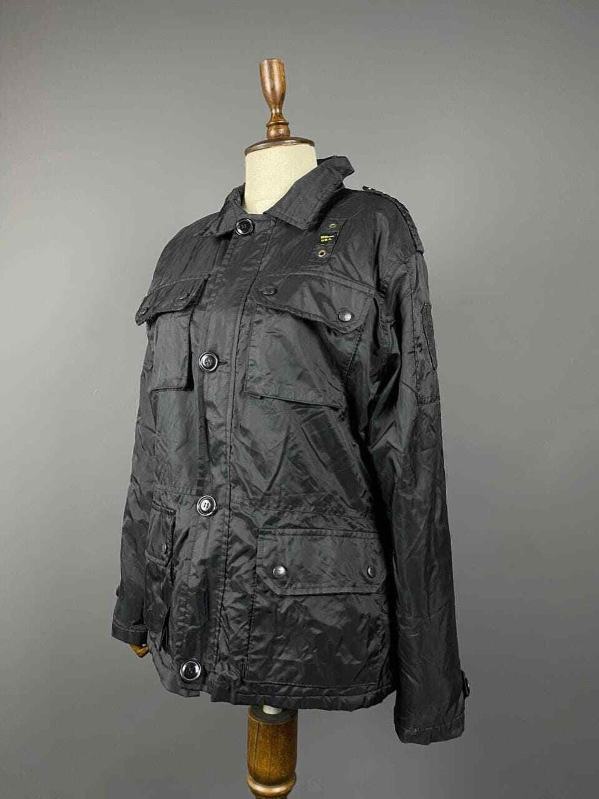 Eddie Bauer Ladies Blauer USA Black Full Zip Nylon Jacket Size M Size M / US 6-8 / IT 42-44 - 1 Thumbnail