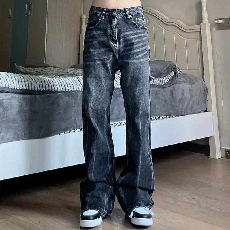 Designer × Japanese Brand × Vintage distressed faded damaged flared jeans Size US 28 / EU 44 - 1 Thumbnail