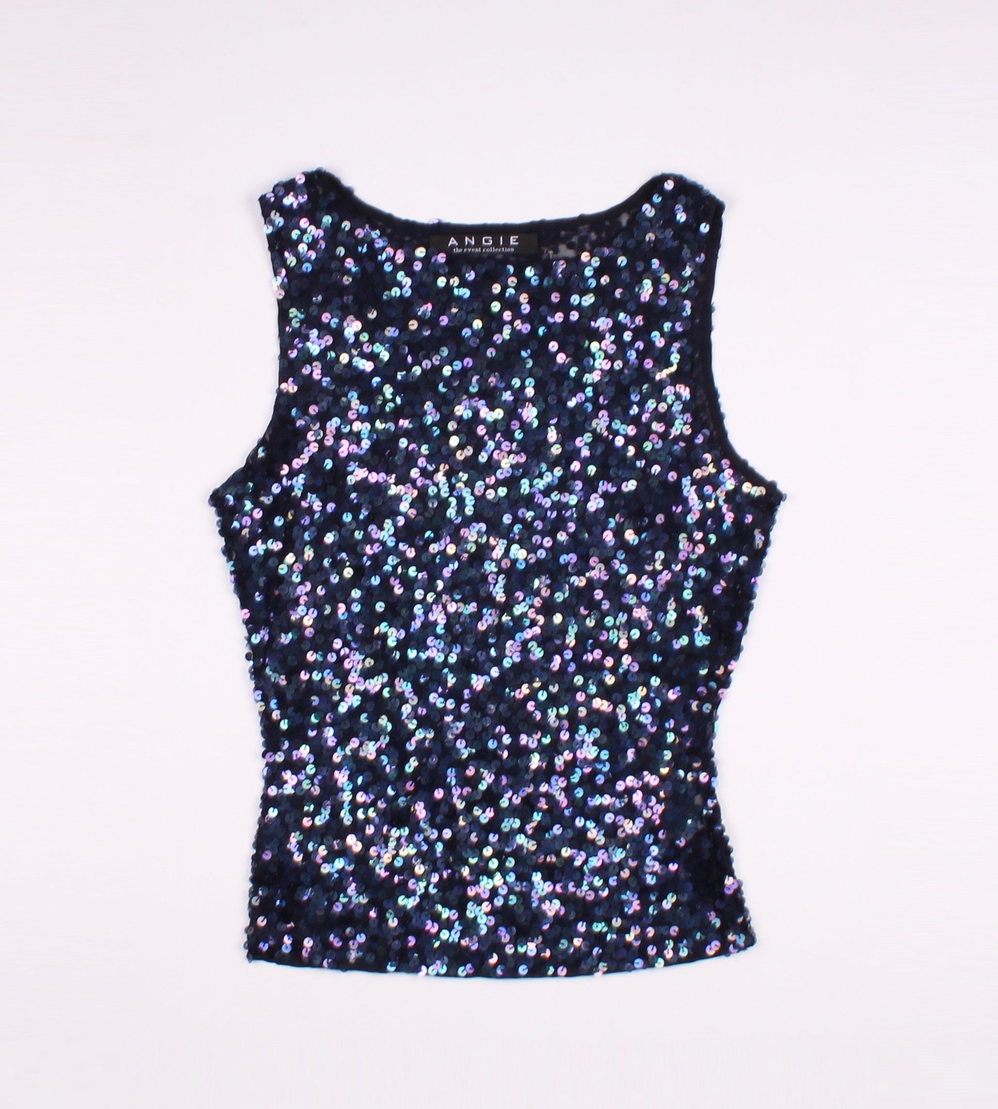 Vintage Vintage Angie 90's Event Collection Sequin Beaded Top Size S / US 4 / IT 40 - 4 Thumbnail