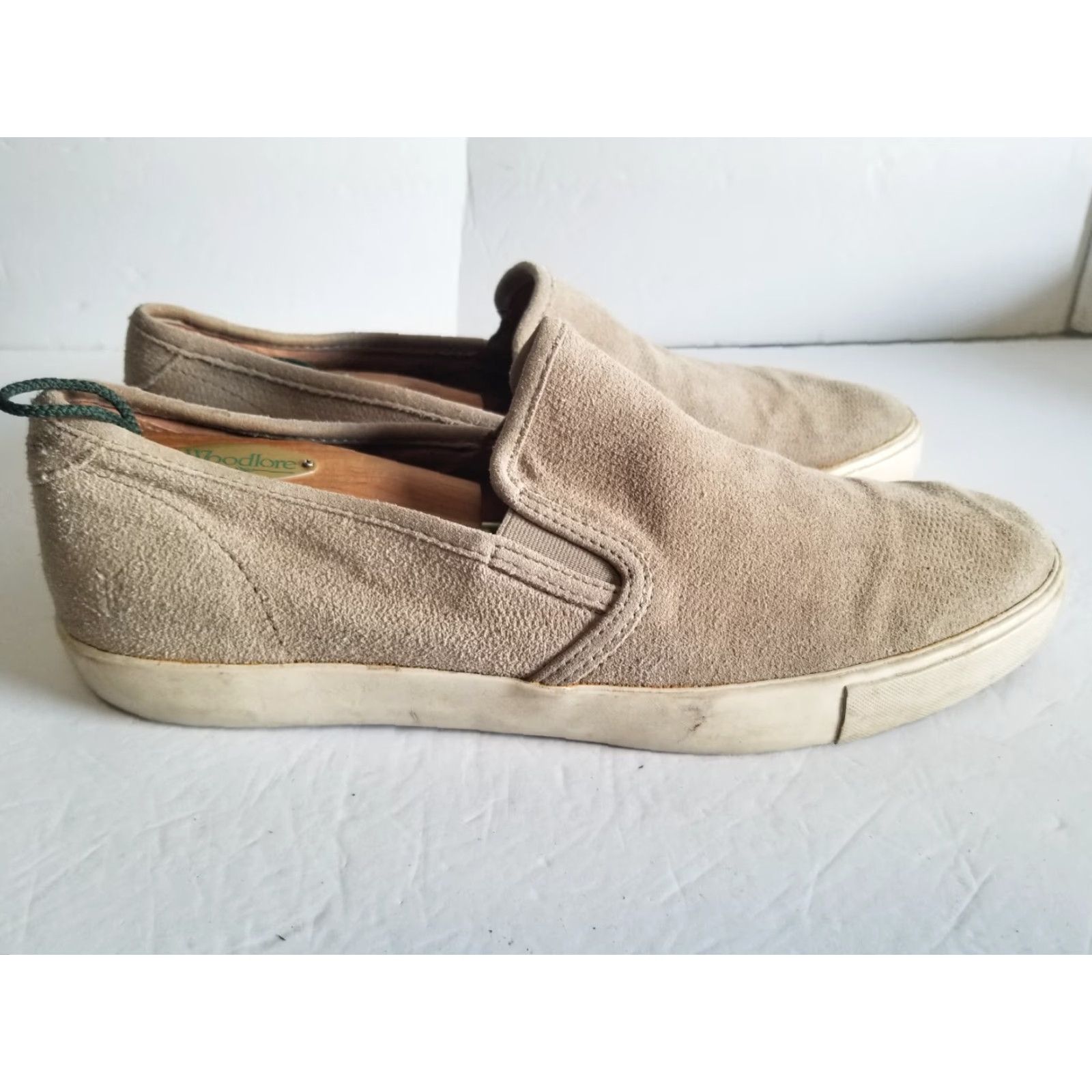 Frye FRYE BEACON SUEDE SLIP ON Sneakers Gray Men's 13 Size US 13 / EU 46 - 2 Thumbnail