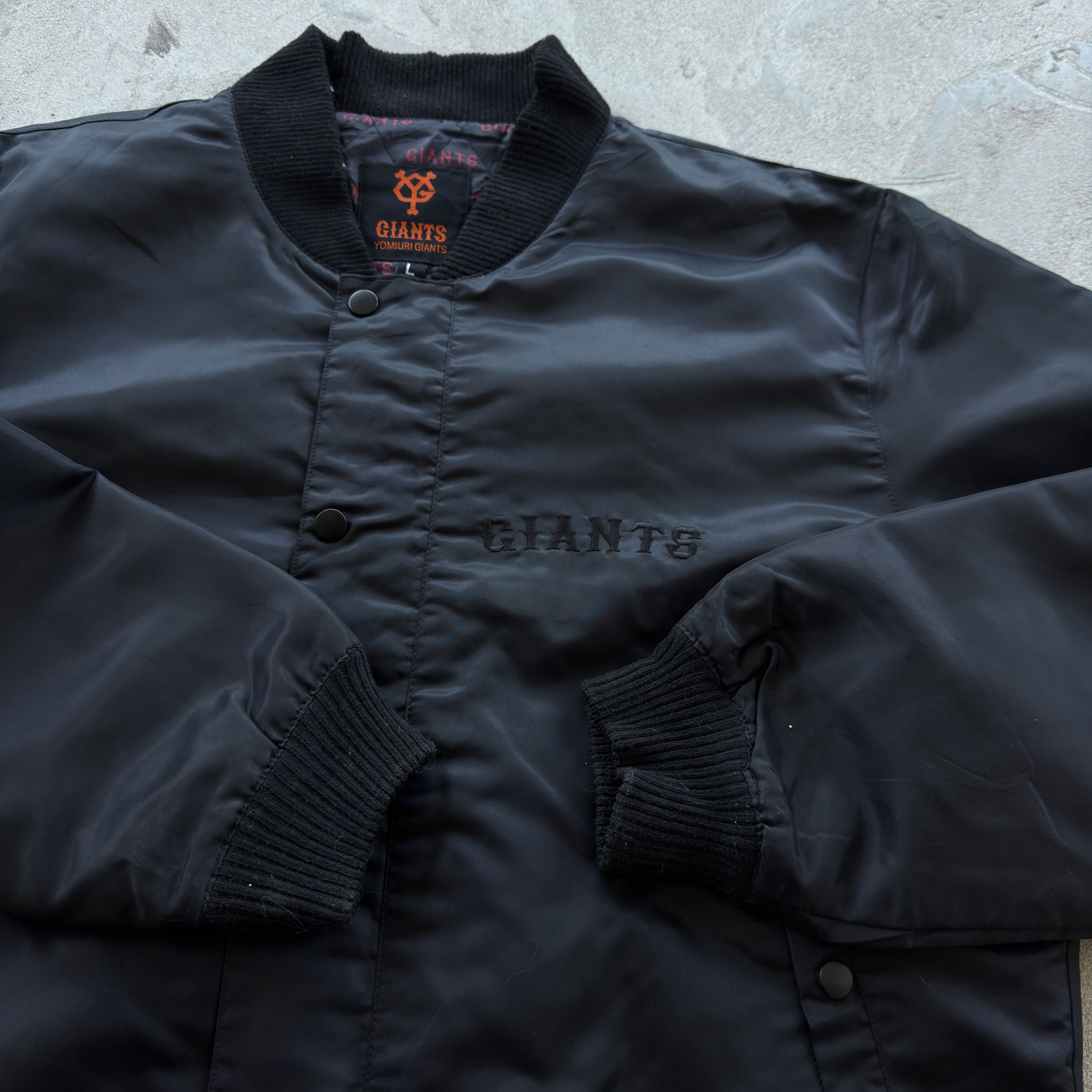 Giant Vintage Yomiuri Giants Japanese Baseball Bomber Jacket Size US L / EU 52-54 / 3 - 5 Thumbnail