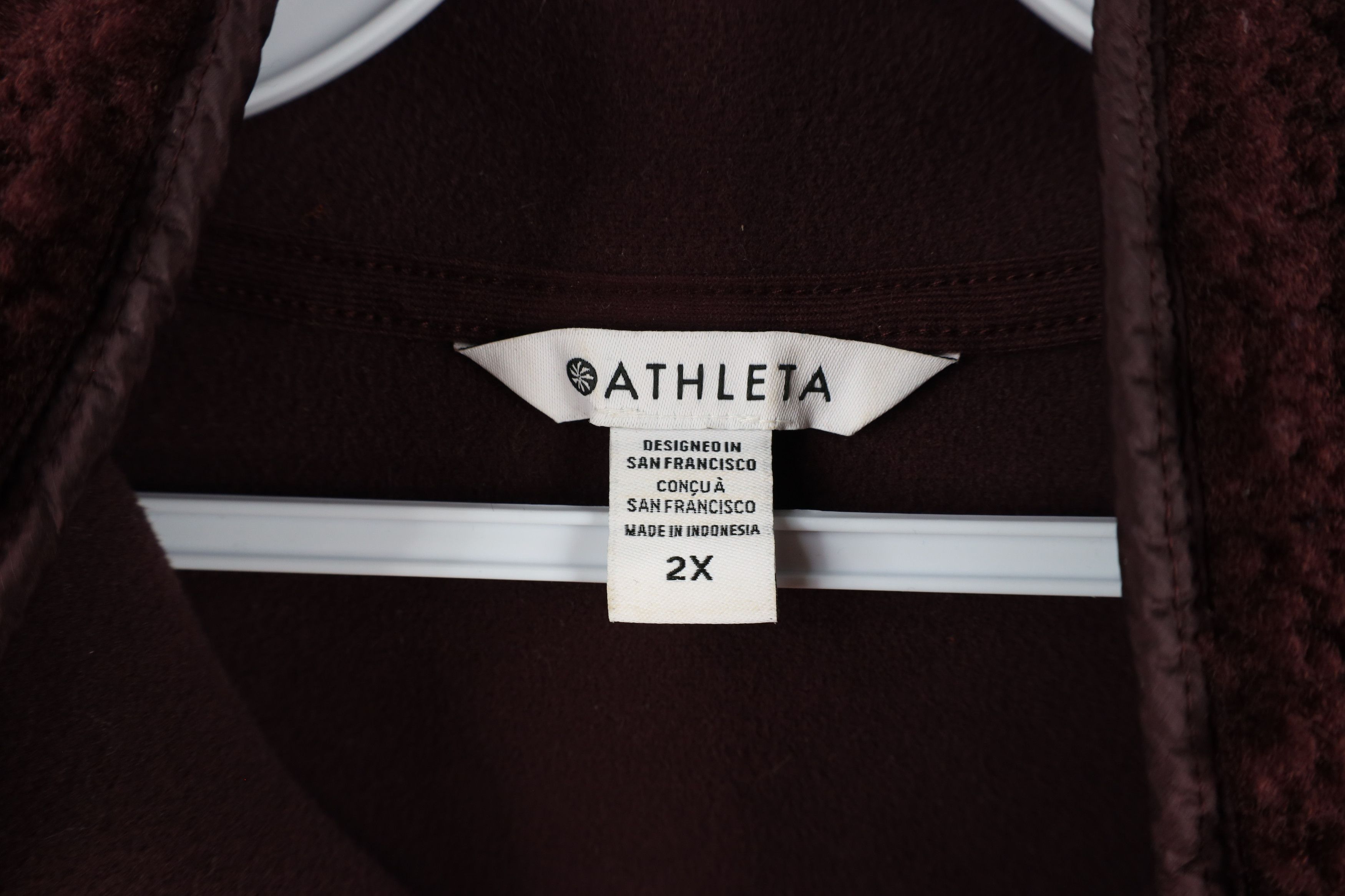 Athleta × Vintage Athleta Deep Pile Fleece Snap Button Pullover Sweatshirt Size XXL / US 16-18 / IT 52-54 - 7 Thumbnail