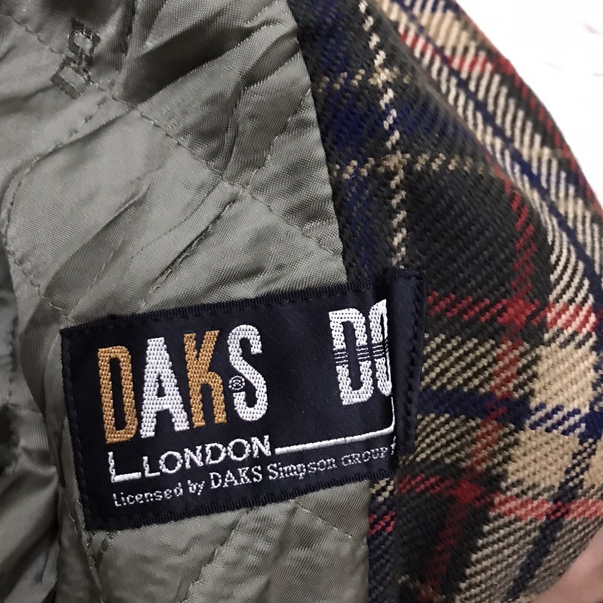 DAKS Vintage Daks London Plaid Flanel Jacket Size US L / EU 52-54 / 3 - 15 Thumbnail