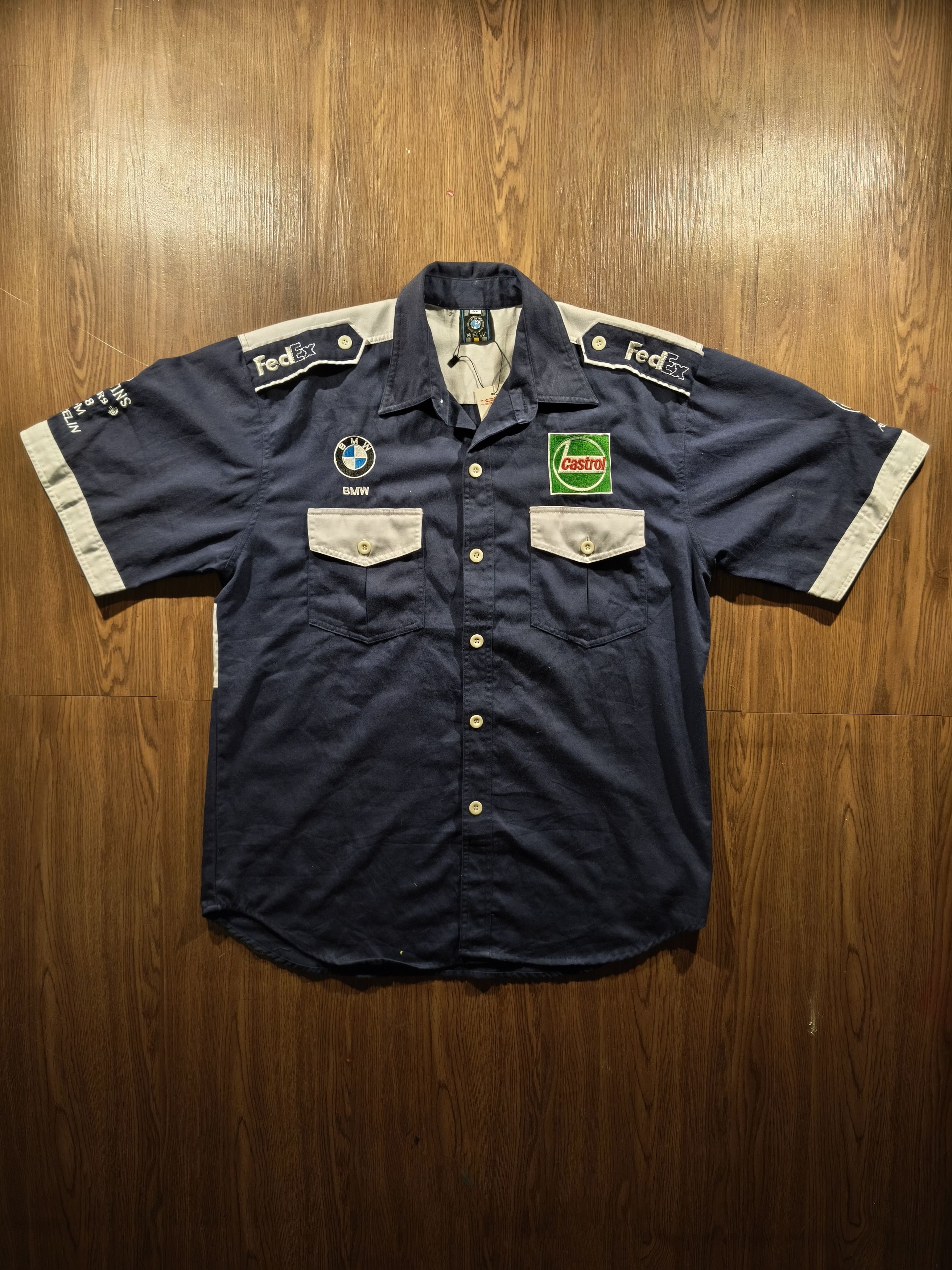 BMW BMW Williams F1 HP Invent Racing Team Workshirt Size US L / EU 52-54 / 3 - 1 Thumbnail