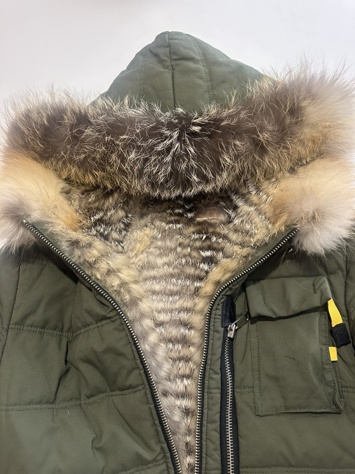 Other Green - khaki Fox Bomber Jacket with Fox Hood Size US M / EU 48-50 / 2 - 9 Thumbnail