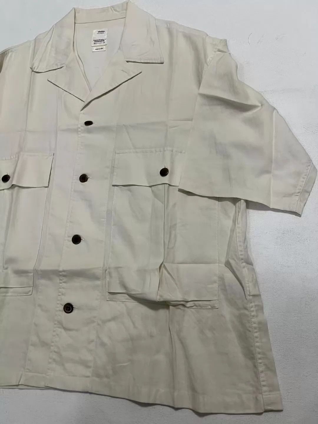 Visvim Visvim 19SS Cornet F.I.L. 2-Pocket SS Ivory 3 (Used, Oxidation, Badges) Size US L / EU 52-54 / 3 - 5 Thumbnail