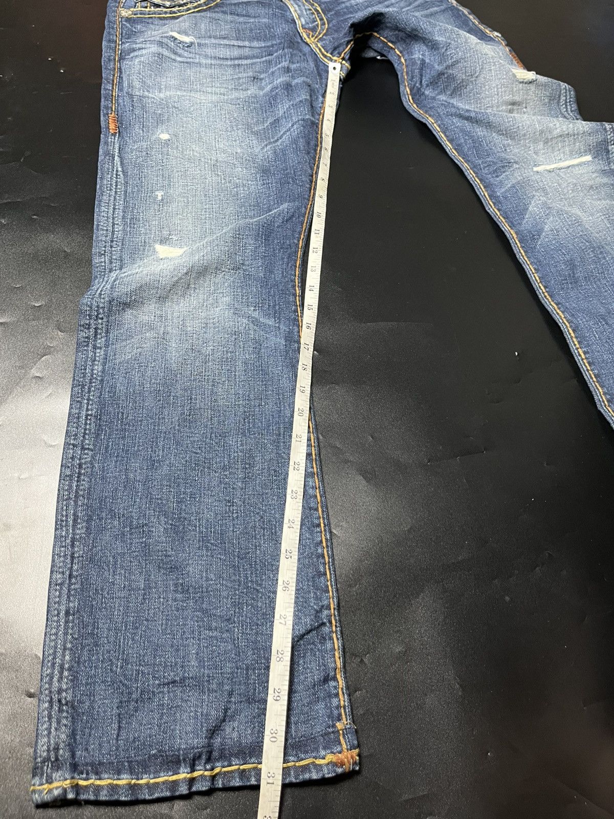 If Six Was Nine TRUE RELIGION TRUE FLARE JEANS Size US 31 - 20 Thumbnail