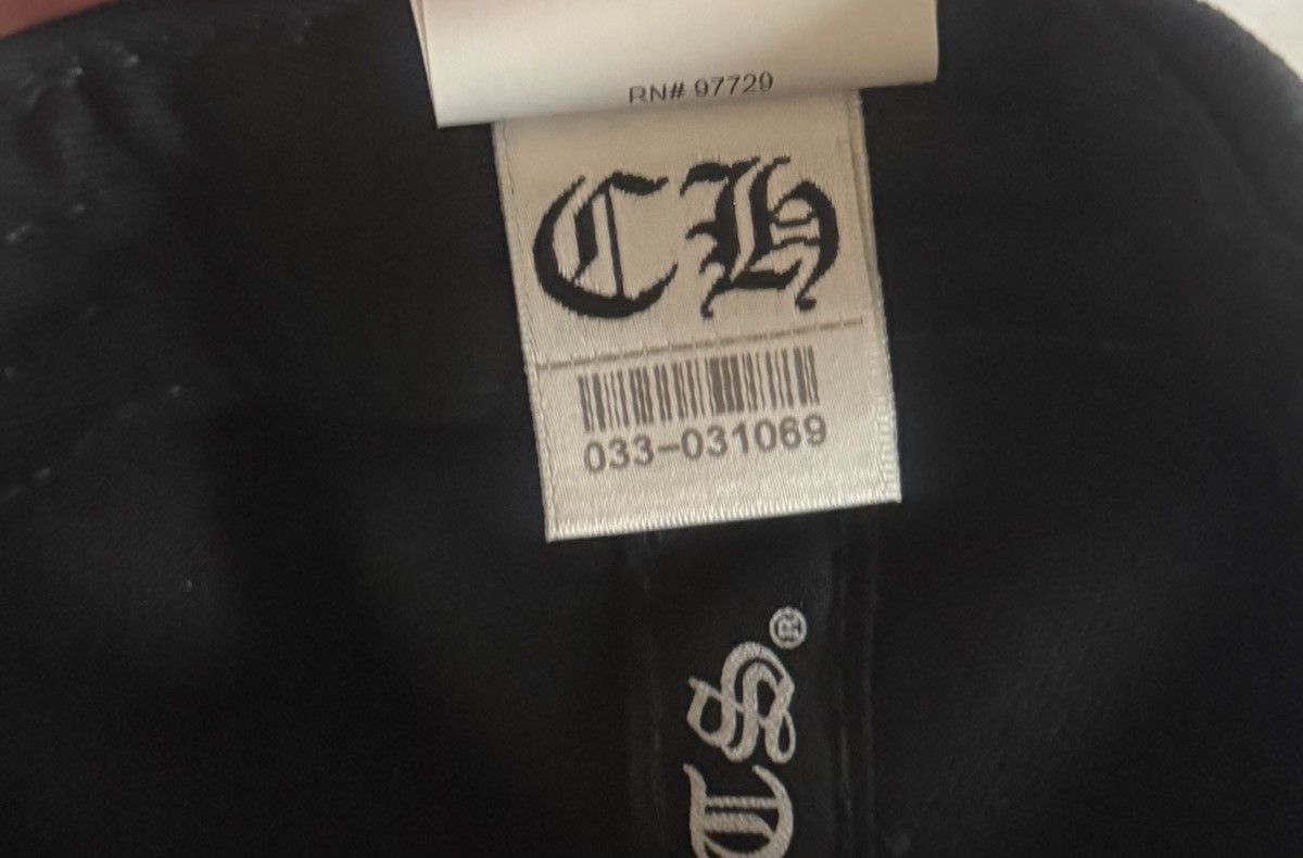 Chrome Hearts (RARE) Chrome Hearts Triple Cross Baseball Cap NEW Size ONE SIZE - 6 Thumbnail