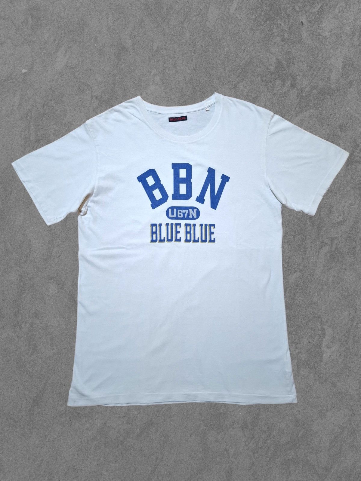 Blue Blue Japan Blue Blue Japan BBN Collegiate Graphic Tee Size US L / EU 52-54 / 3 - 1 Thumbnail