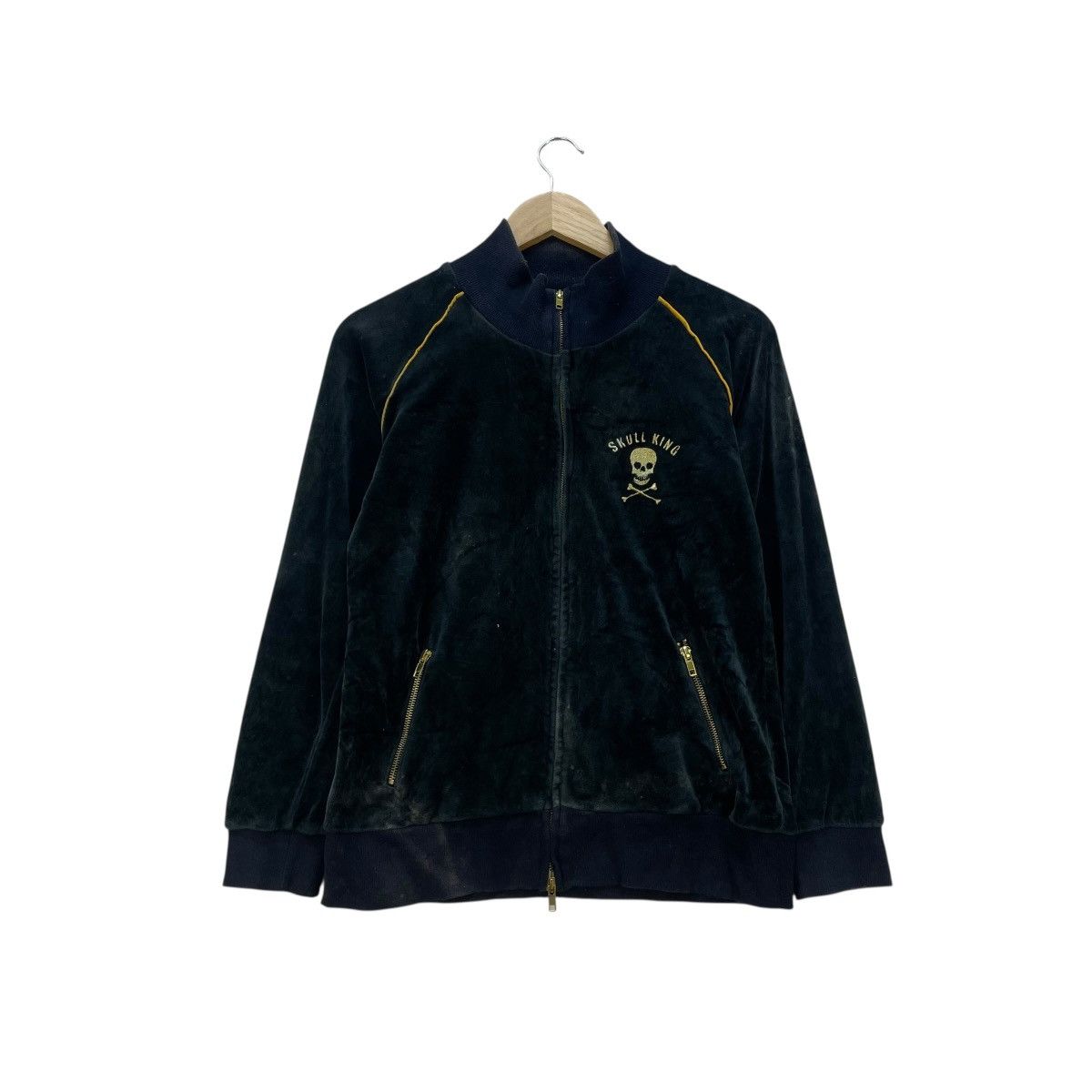 Mastermind Japan 💥inspired mastermind Sucure Pomme King Skull Velvet Sweater Size US S / EU 44-46 / 1 - 2 Thumbnail