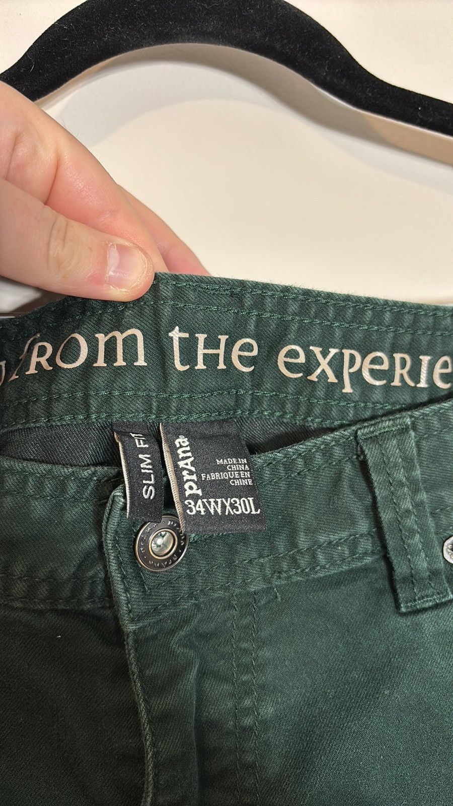 Prana Prana Khaki Pants Forest Green Size US 34 / EU 50 - 3 Thumbnail
